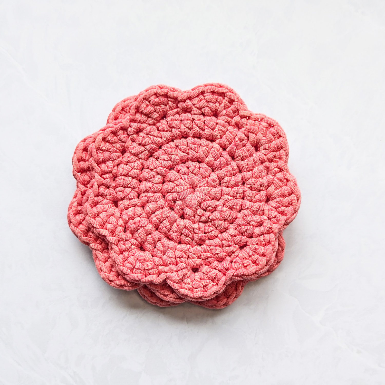 Stacked Flower Coaster