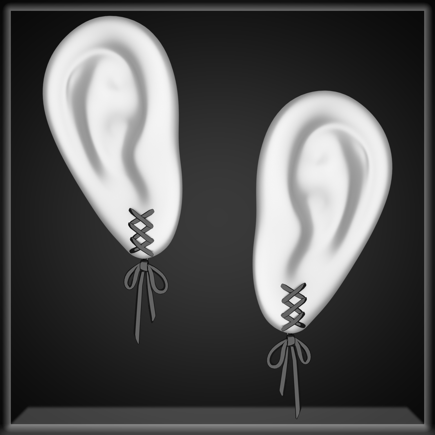 FREE Corset Bow Earrings