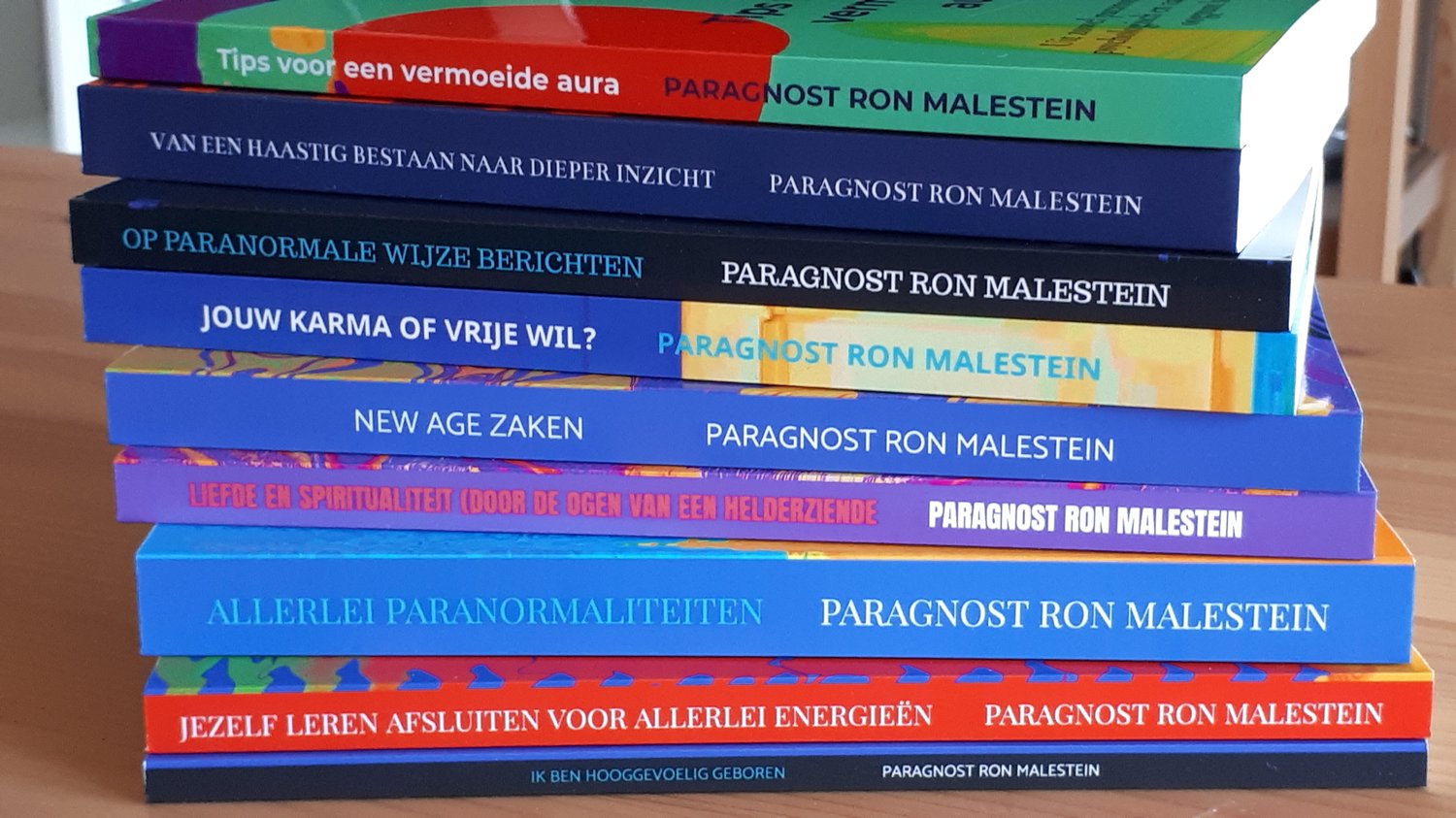 Spirituele boeken van Ron Malestein – Helderziende & Spiritueel Schrijver
