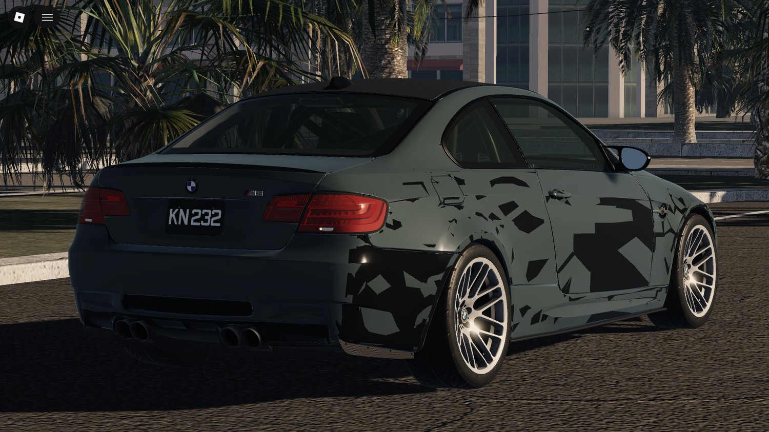 Working Roblox sports vehicle with sharp European design styling