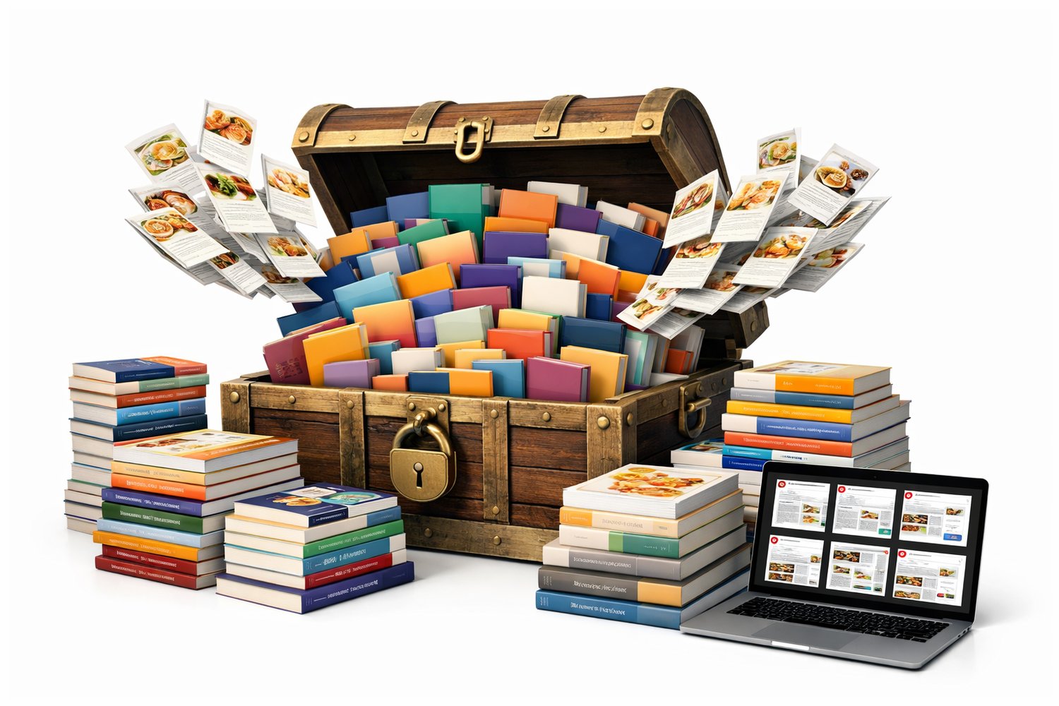 Treasure full of digital PLR content