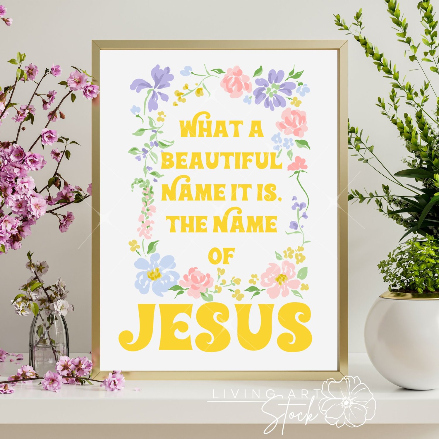 Christian printable wall art designs