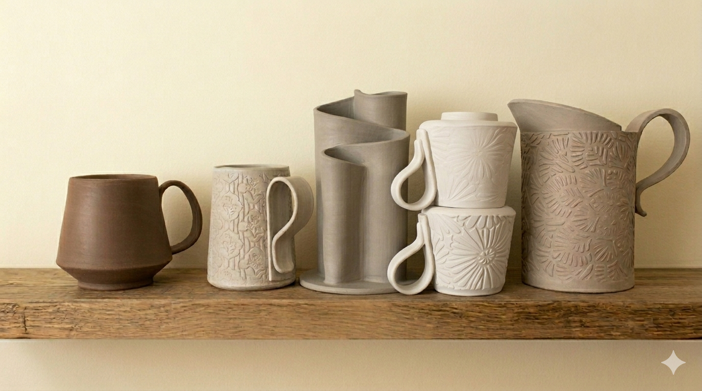 Printable Pottery Templates | Making Hand Building with Clay Easy!