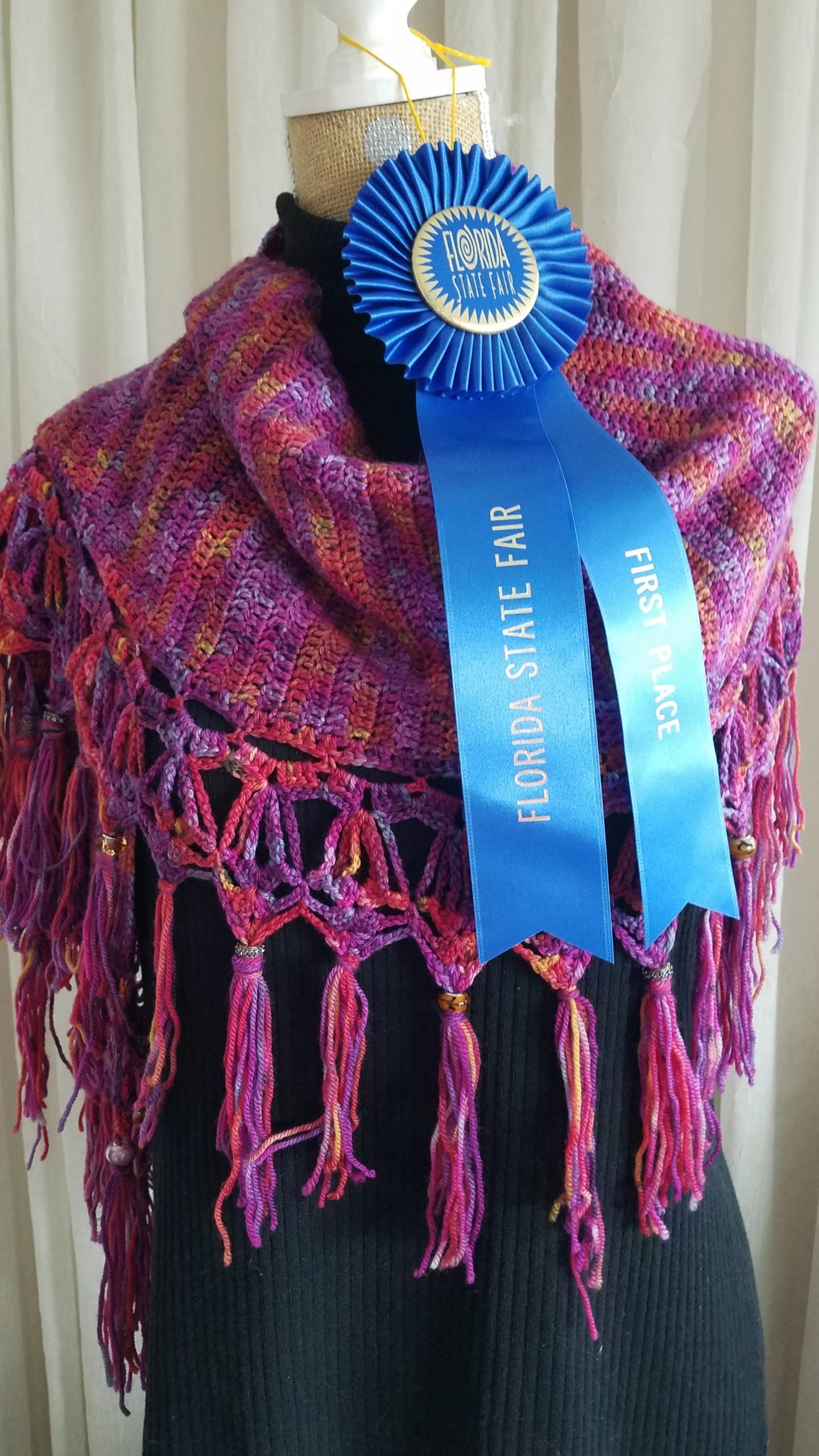Florida State Fair recap. Crochet entries, teaching and fun.