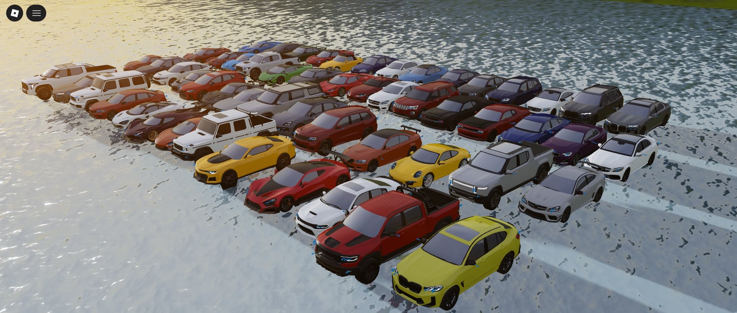 Functional driving vehicles pack used in immersive roleplay gameplay