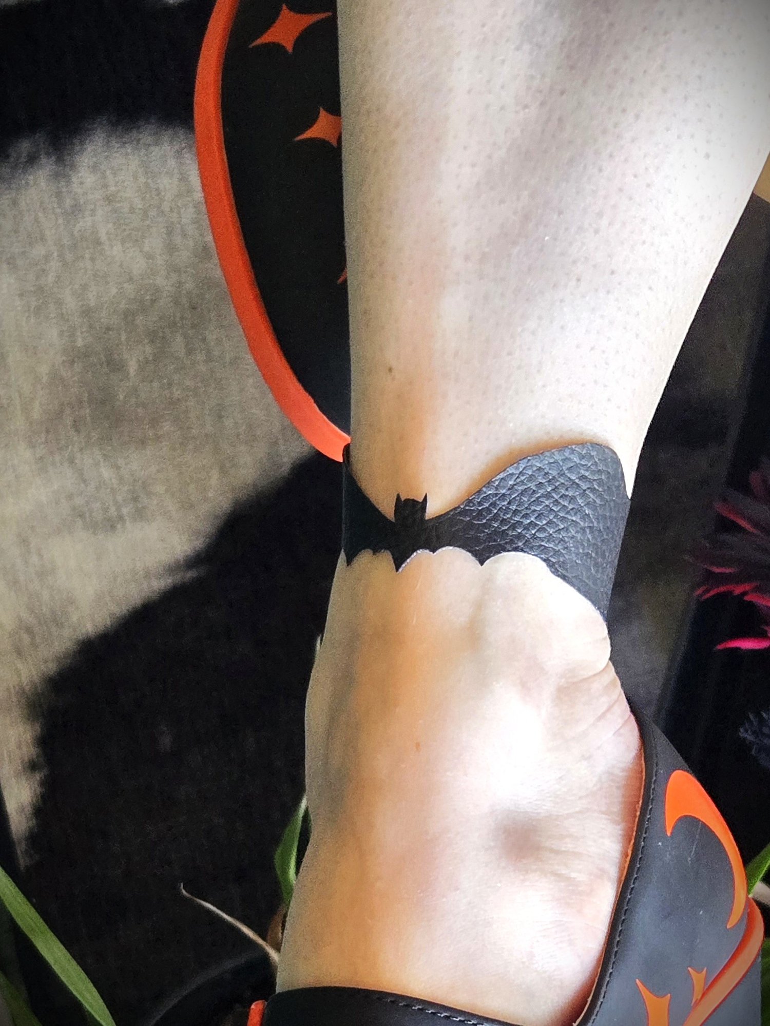 vinyl bat anklet
