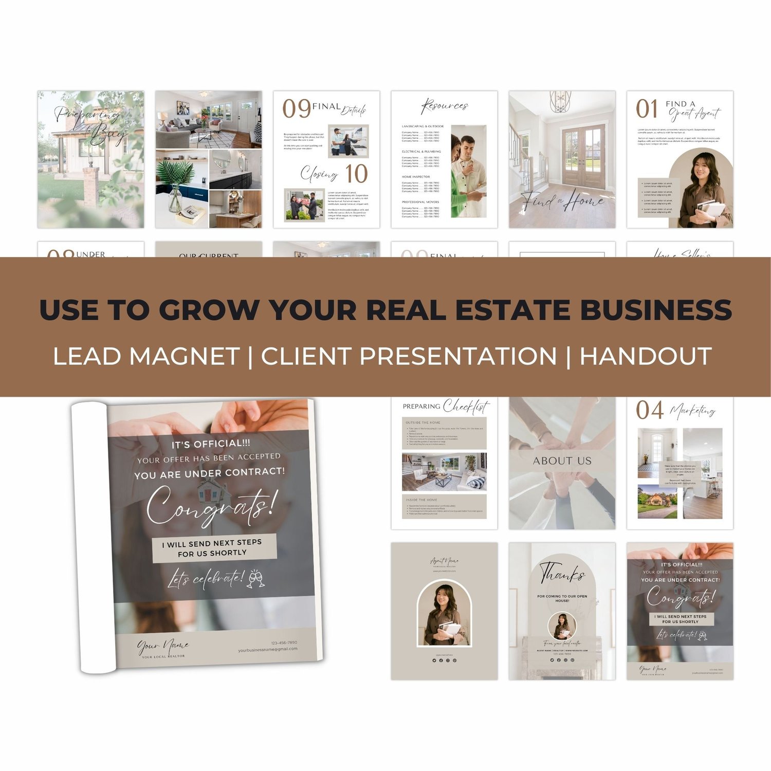 realtor marketing template