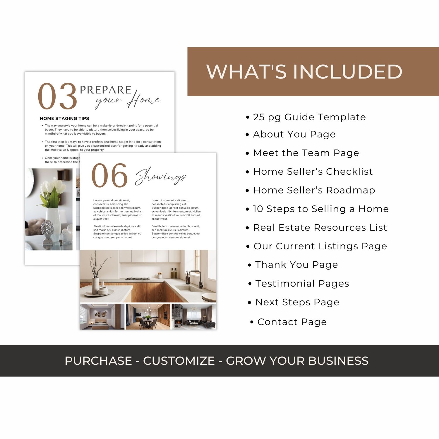 realtor marketing template