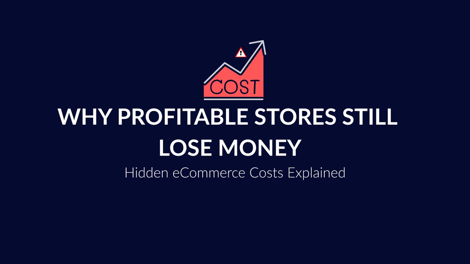 ecommerce margin leakage showing hidden costs like refunds reshipping and operational inefficiencies