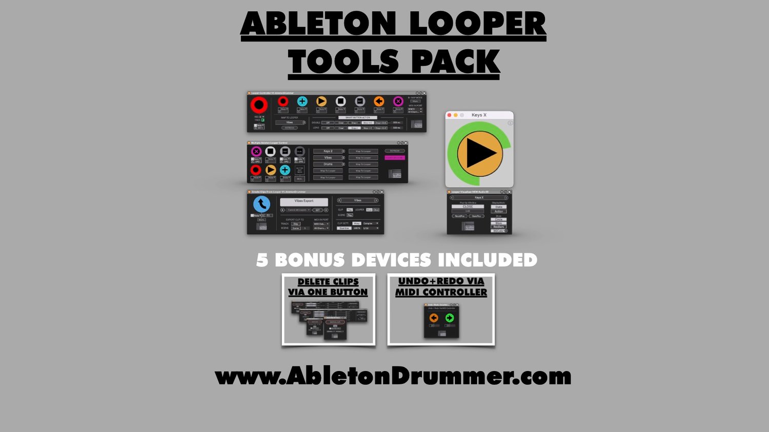 Advanced Ableton Live Looper Tools