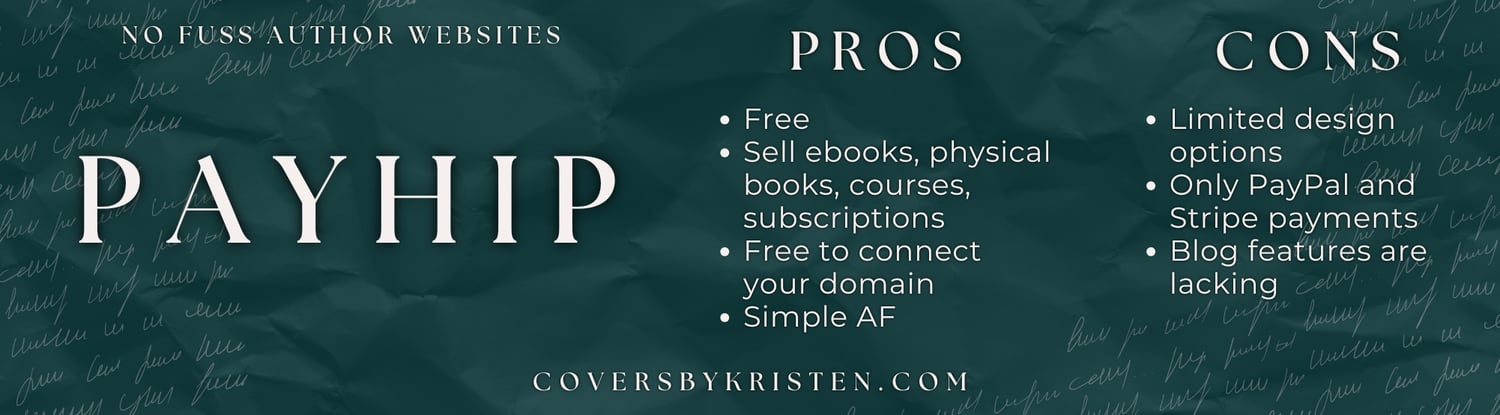 Author website builders free reviews