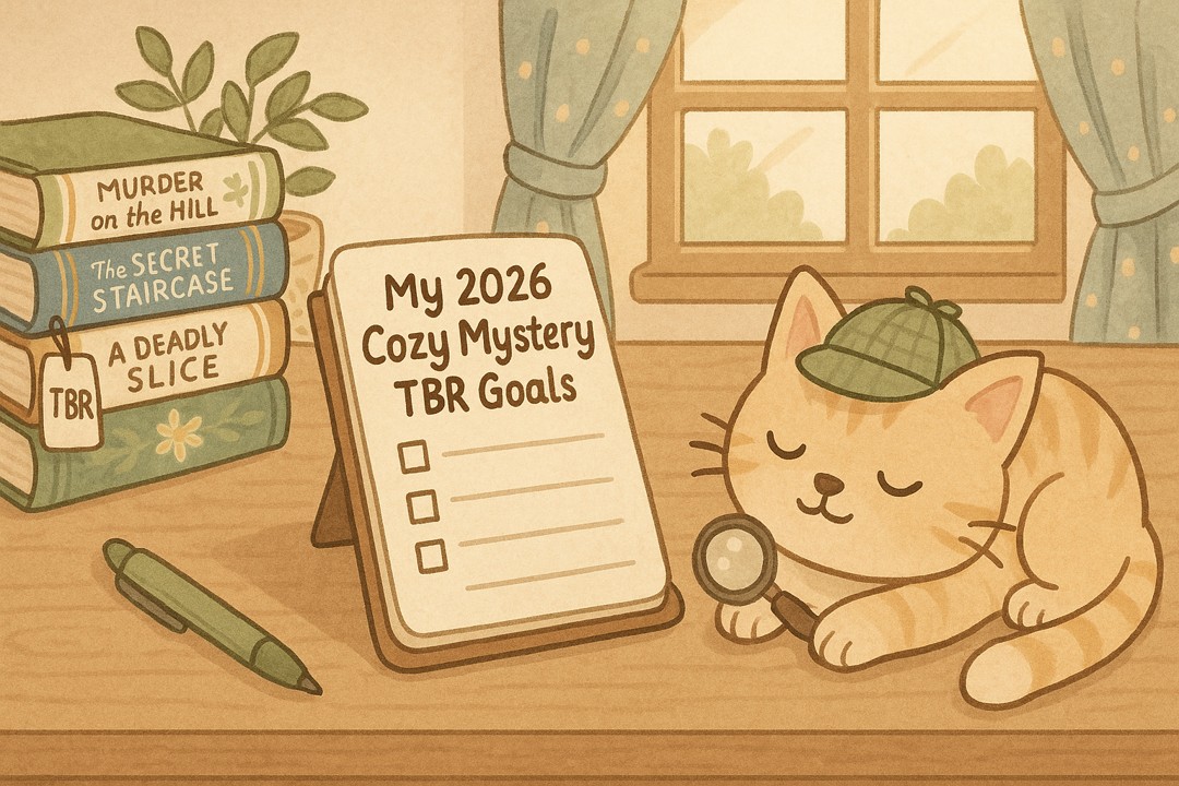 My 2026 Cozy Mystery TBR Goals