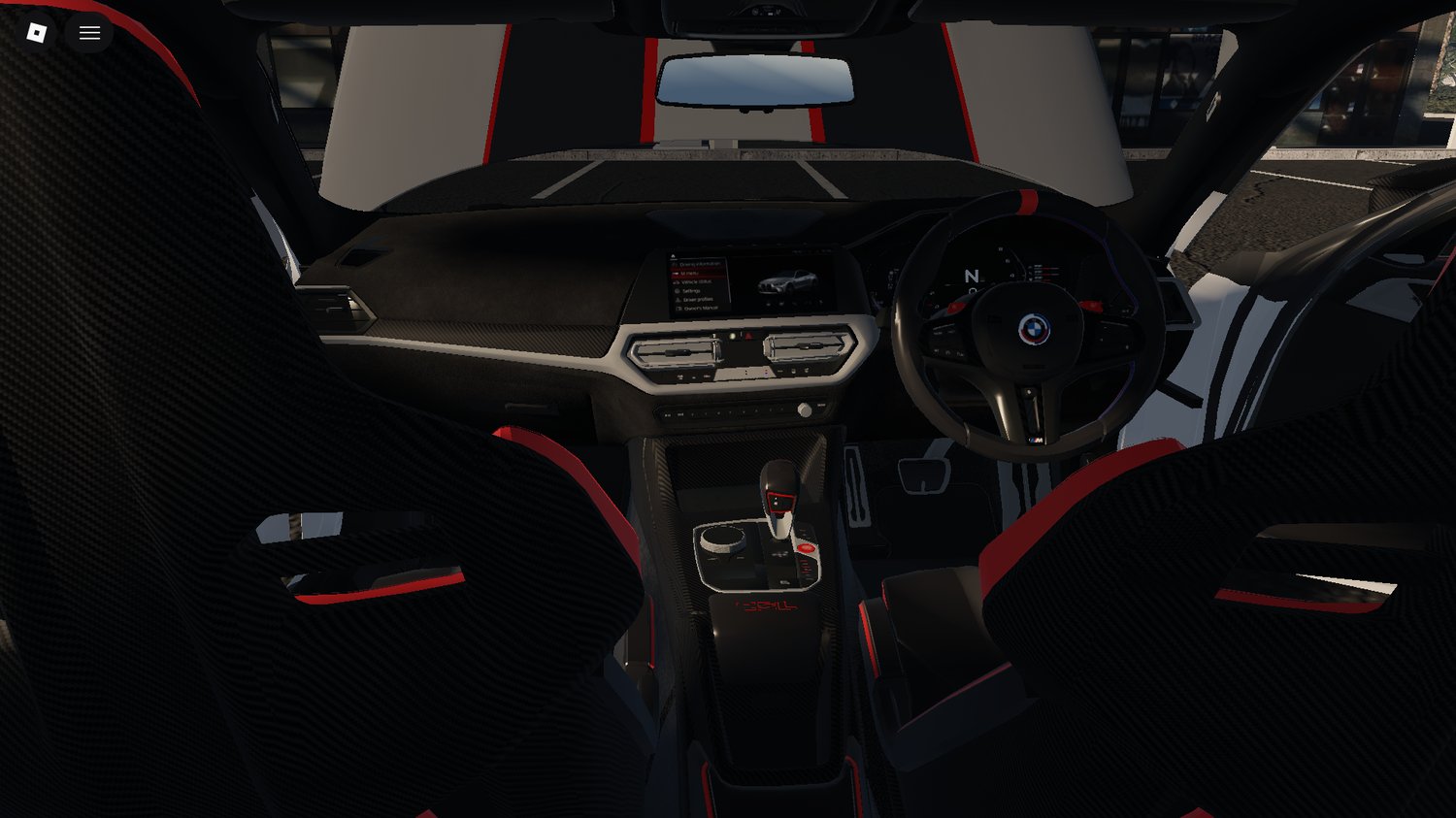 Roblox BMW M4 CSL 2023 performance coupe with openable doors