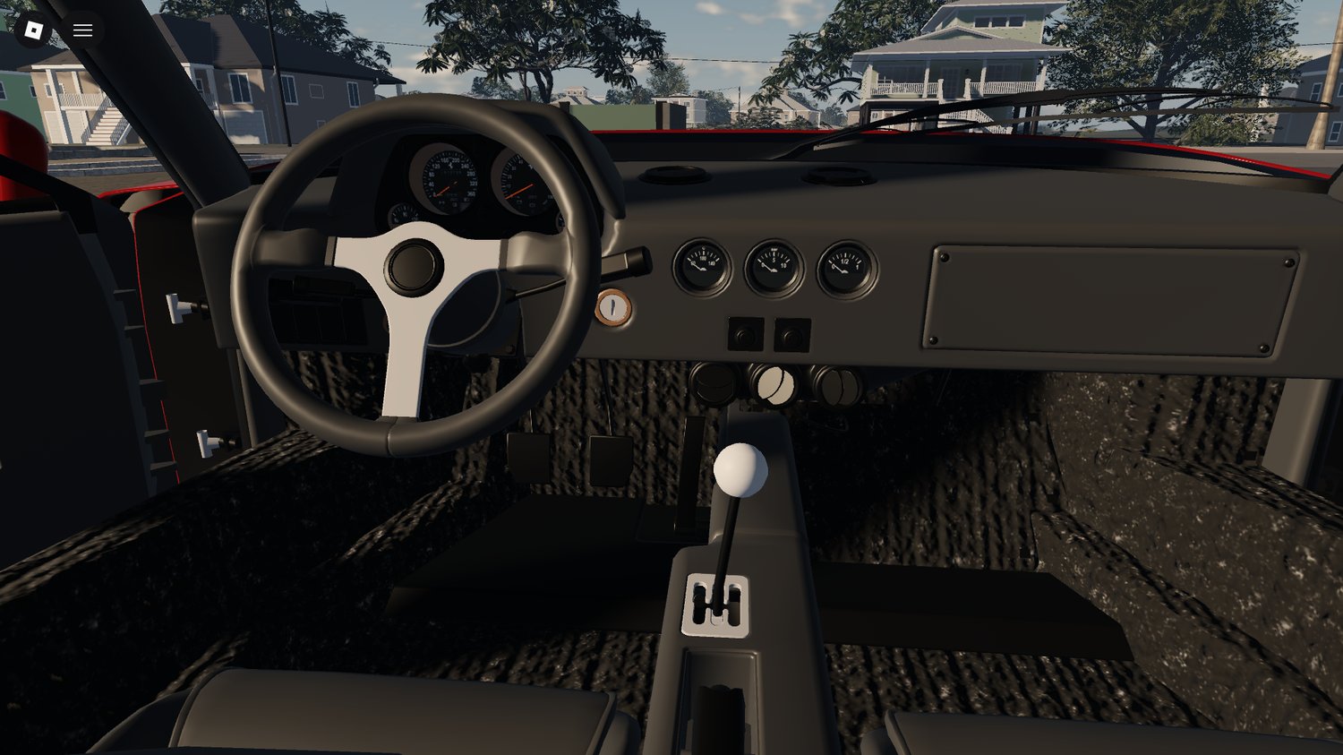 Free 1987 Ferrari F40 3D model with animated doors open