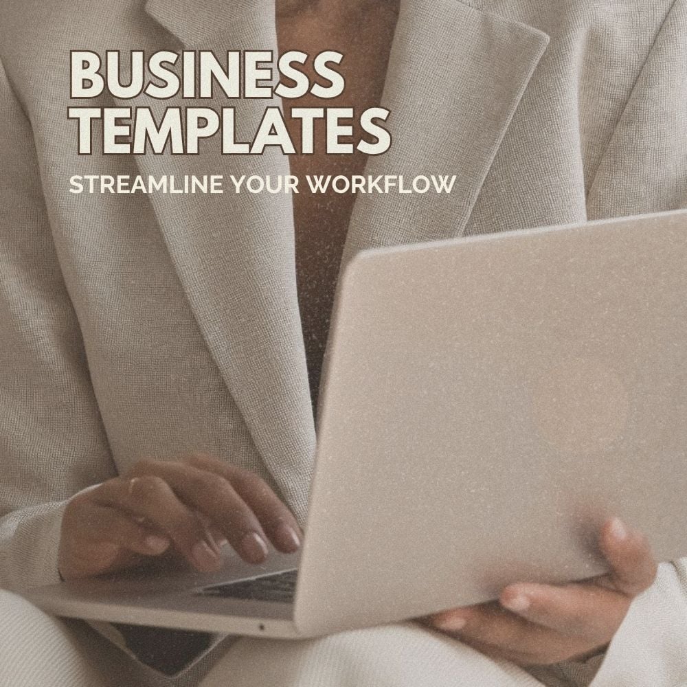 business templates notion business google sheets