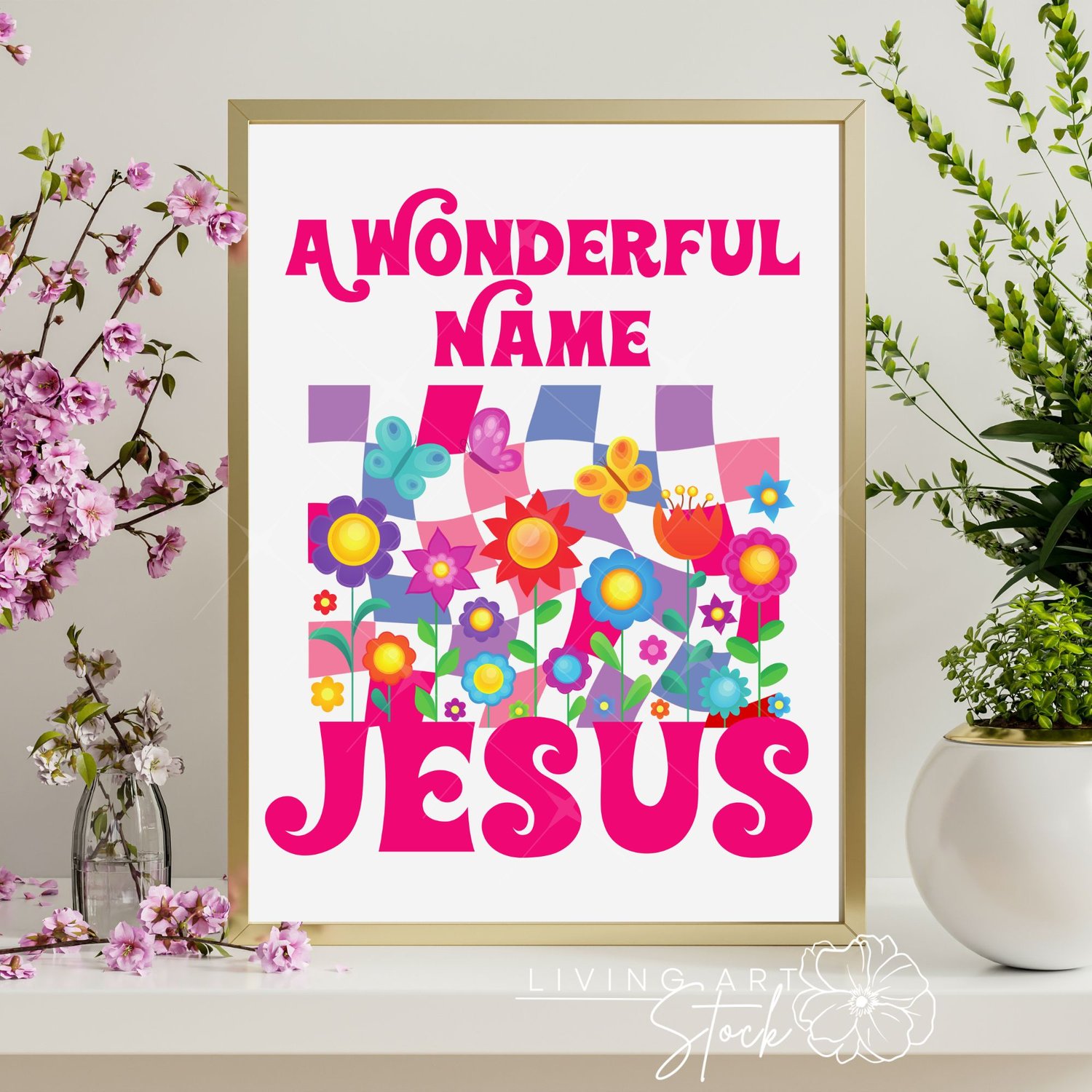 Christian printable wall art designs