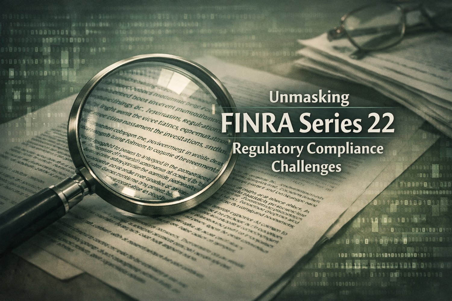 A 3D rendered image showing interlocking gears and financial diagrams, symbolizing the complex structures of Direct Participation Programs. A prominent gear is labeled "Series 22", highlighted in gold, representing the core focus of the FINRA Series 22 exam.