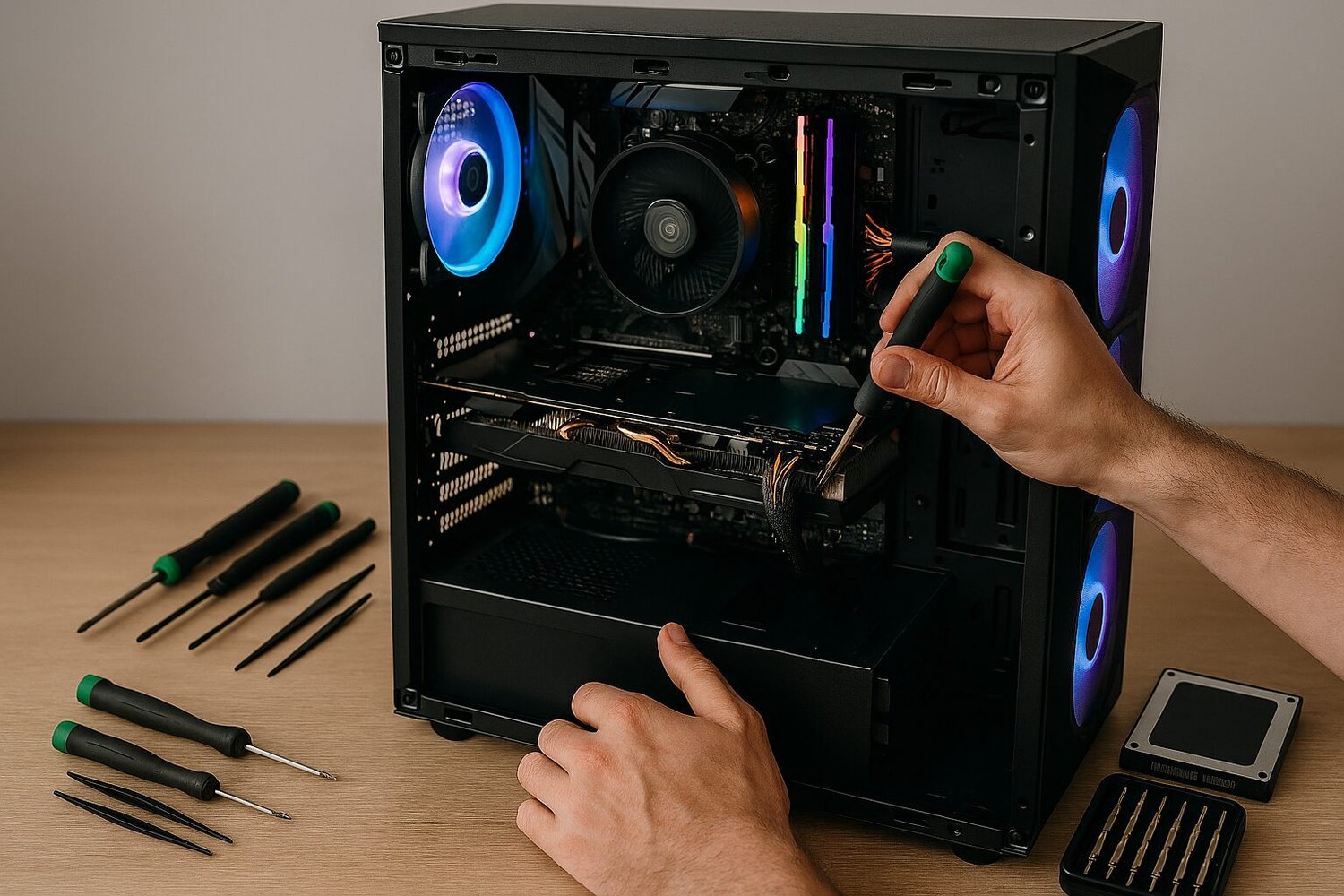 Réparateur pc de bureau et gamer à Bruxelles