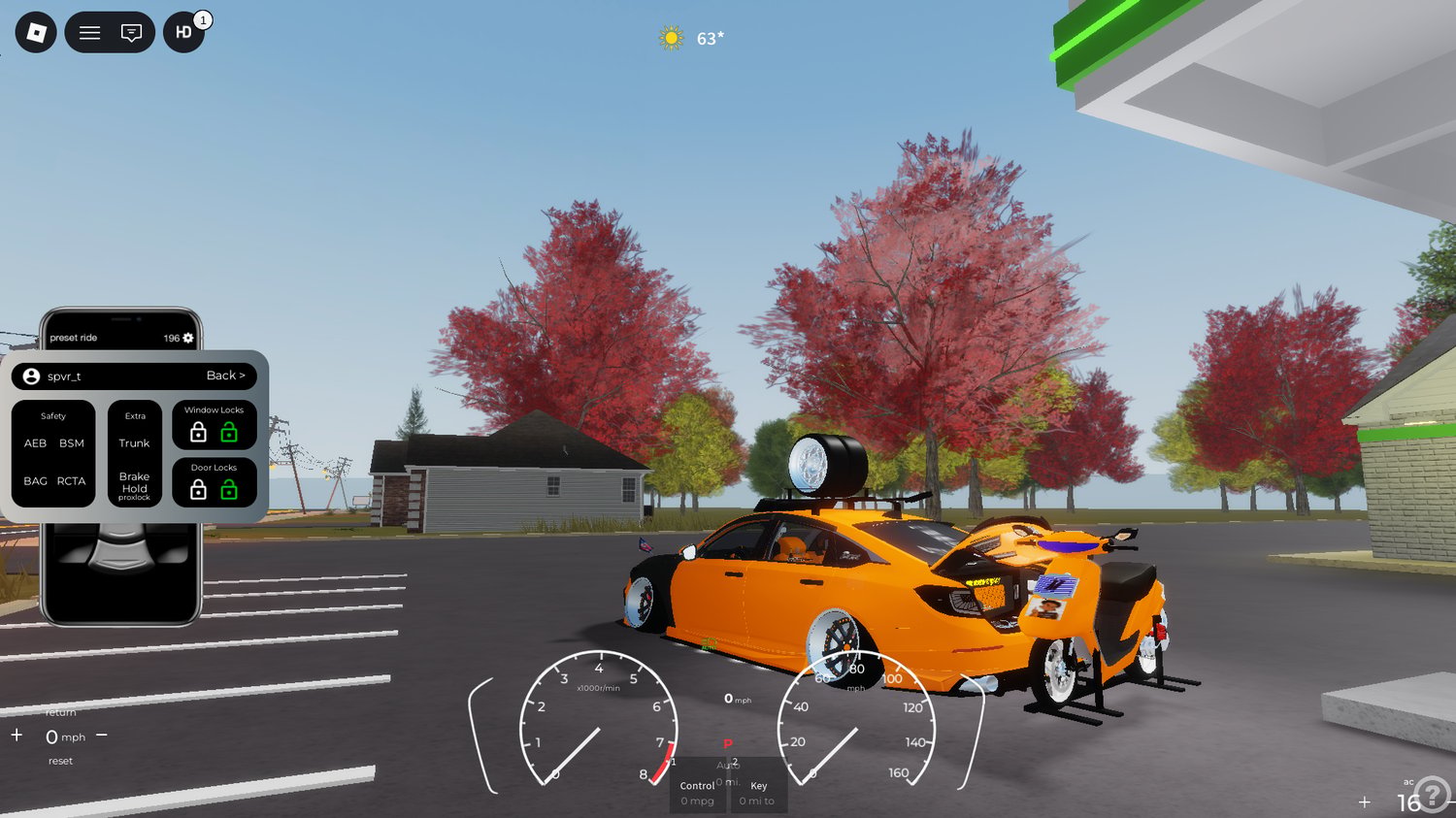 Highly detailed Hyundai Sonata vehicle with openable doors in Roblox