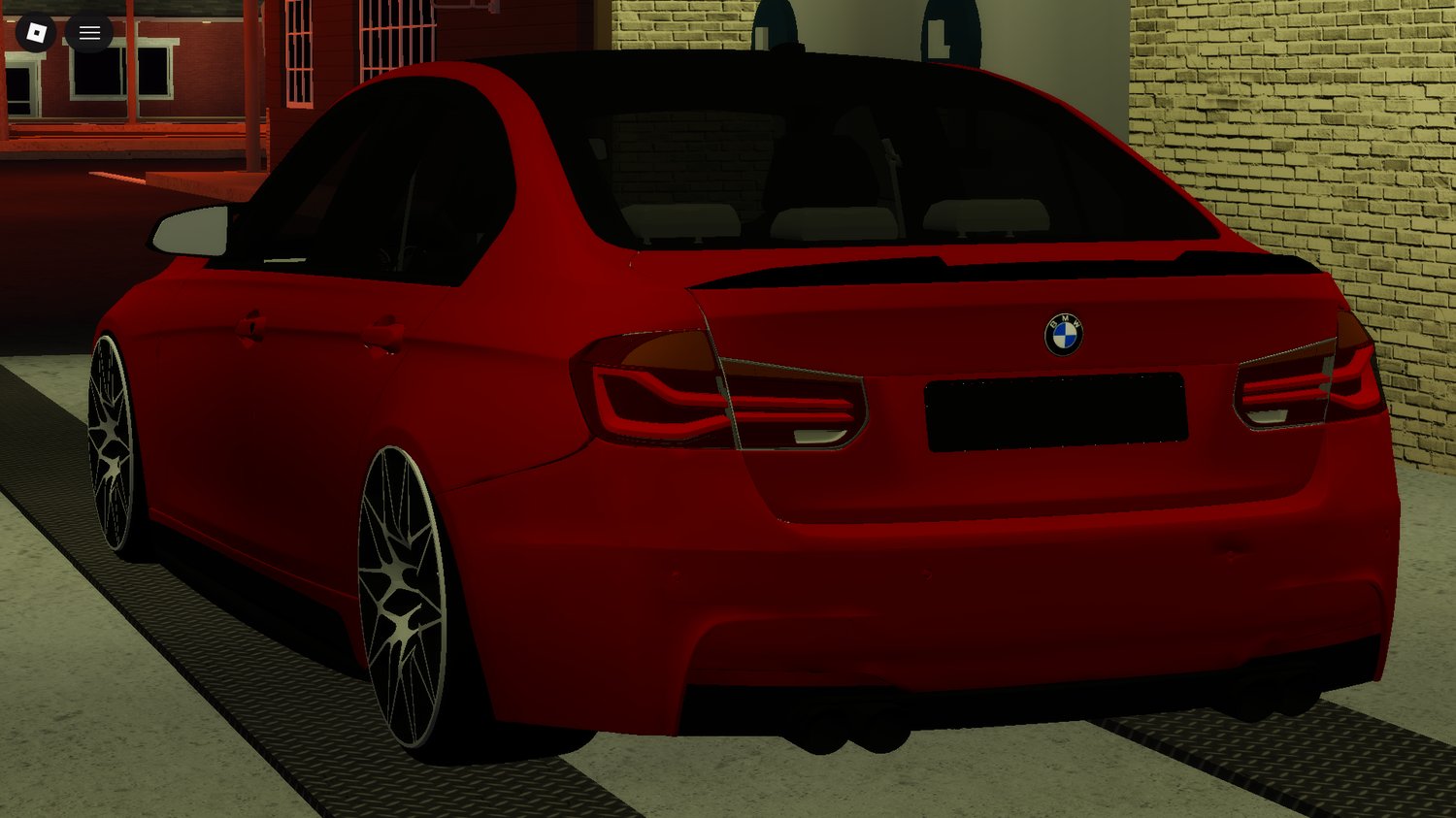 BMW F30 sedan Roblox car model