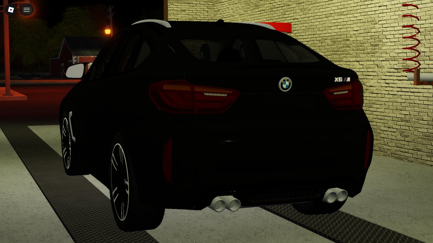 Detailed BMW X6 2018 SUV Roblox asset