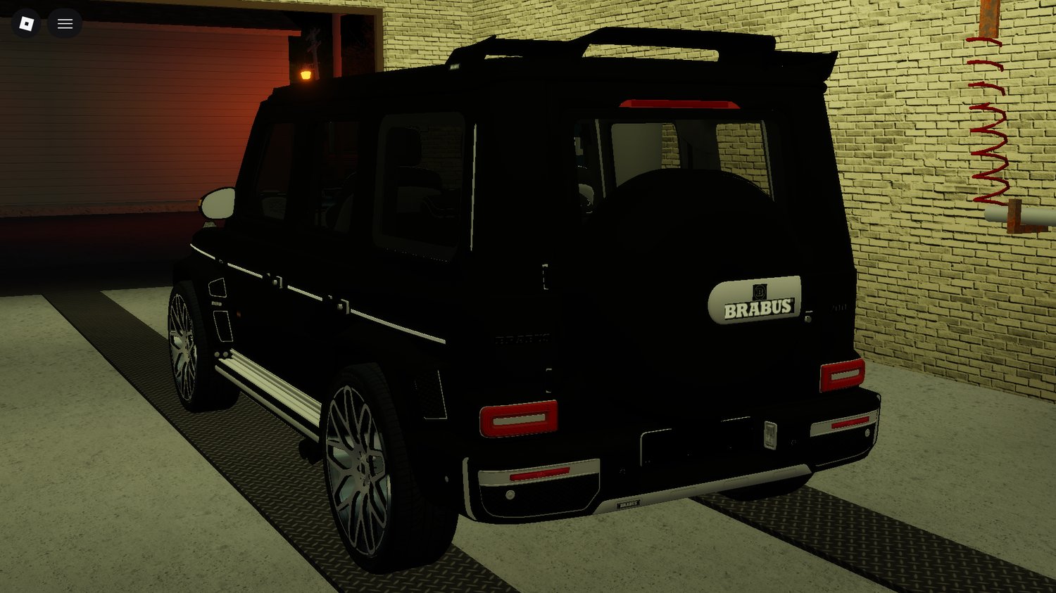 Detailed BRABUS G500 2020 Roblox SUV asset