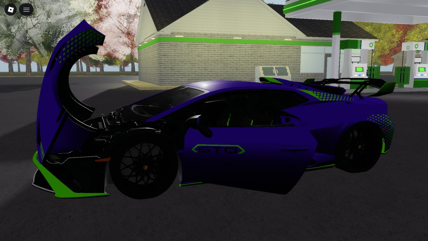 Lamborghini Huracán STO Roblox supercar model