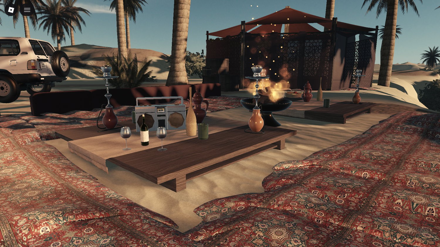 Detailed Arabian oasis roleplay map Roblox