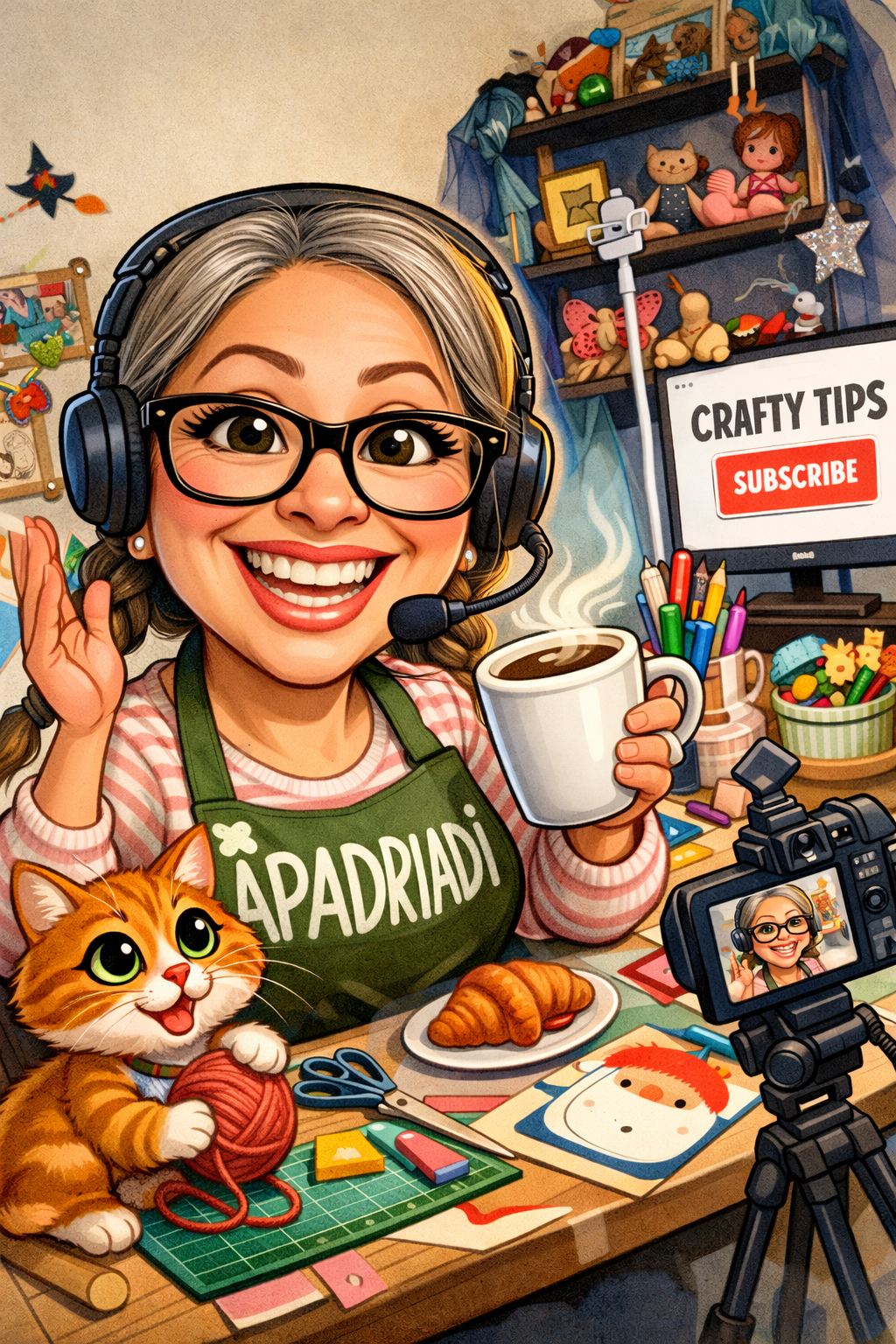 Amadriadi, Celia Bailes, YouTube,