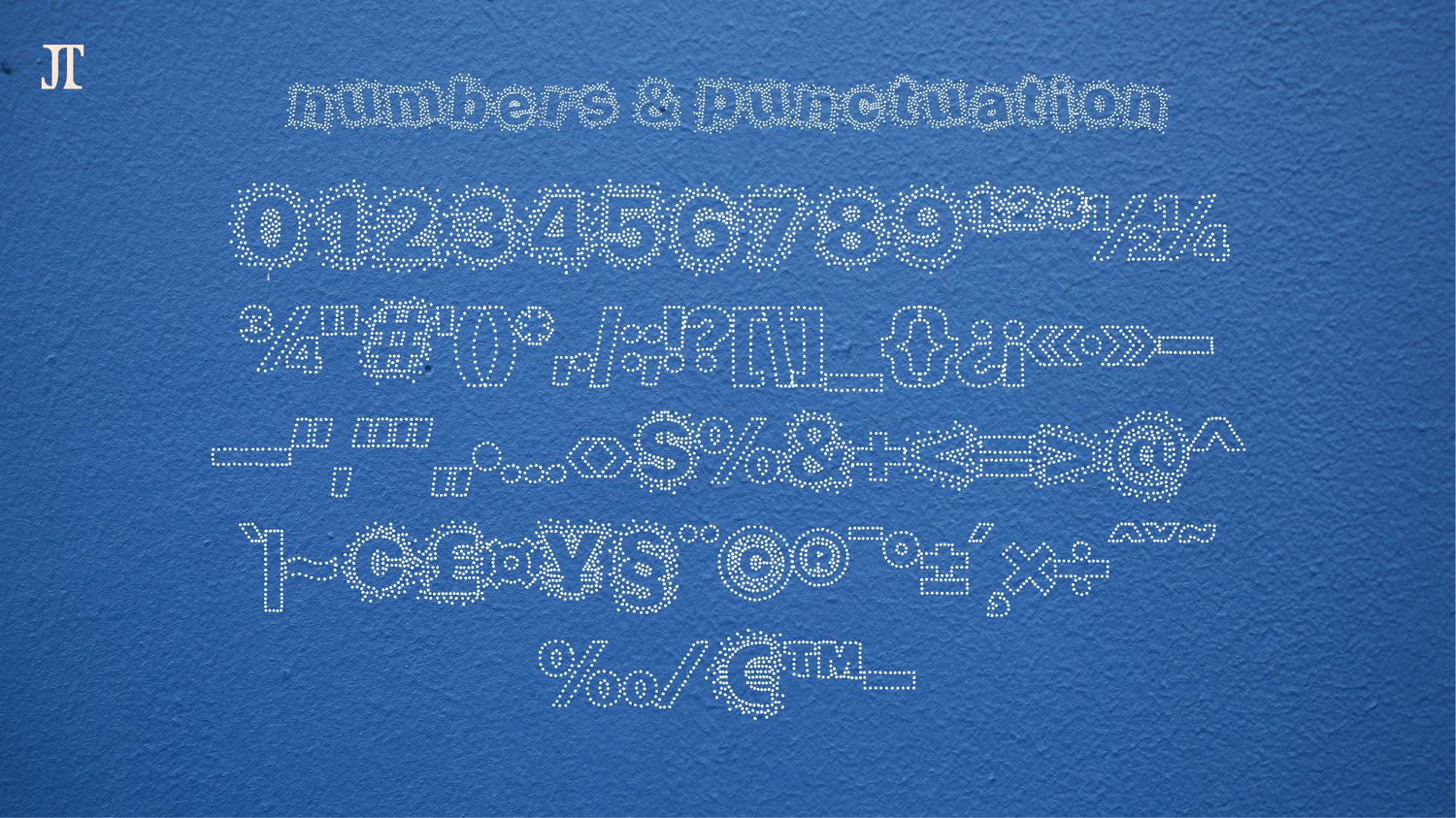 numbers & punctuation