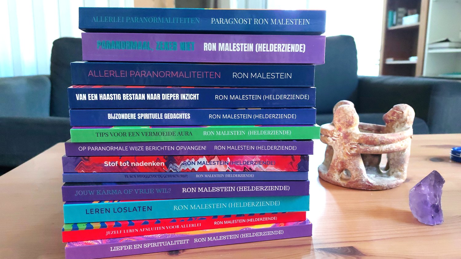 De spirituele boeken van helderziende Ron Malestein