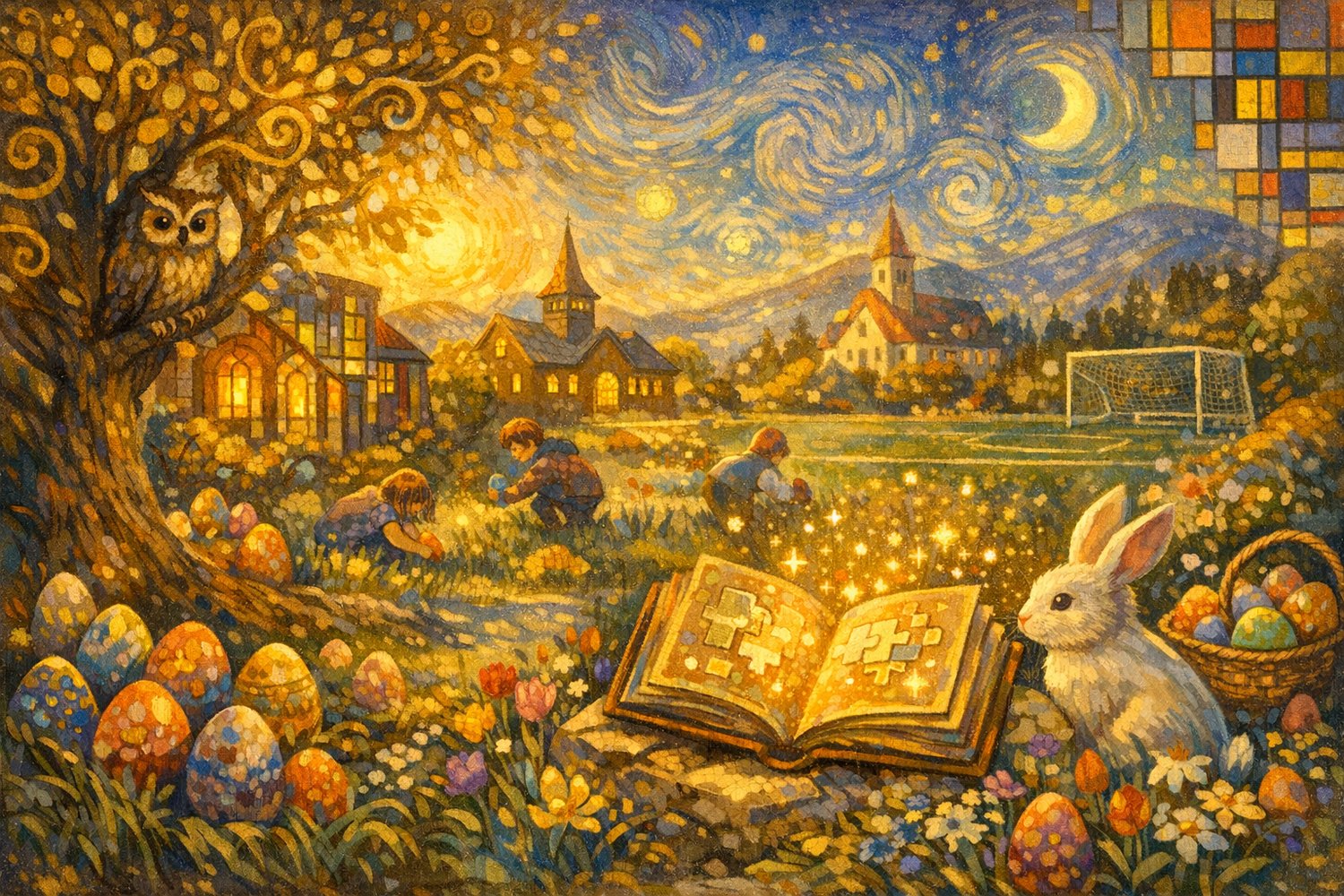 Ontdek de betoverende fabel van de Paas’Puzzel’Kalender: een speels, deelbaar paasverhaal vol mysterie, humor en puzzelplezier. Ideaal voor scholen, bibliotheken en verenigingen. Inclusief subtiele verwijzing naar de Paas’Puzzel’Kalender op Payhip.