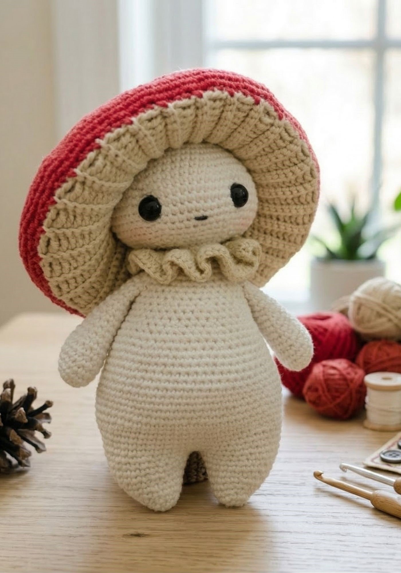 Viral Mushroom Guy Crochet Pattern