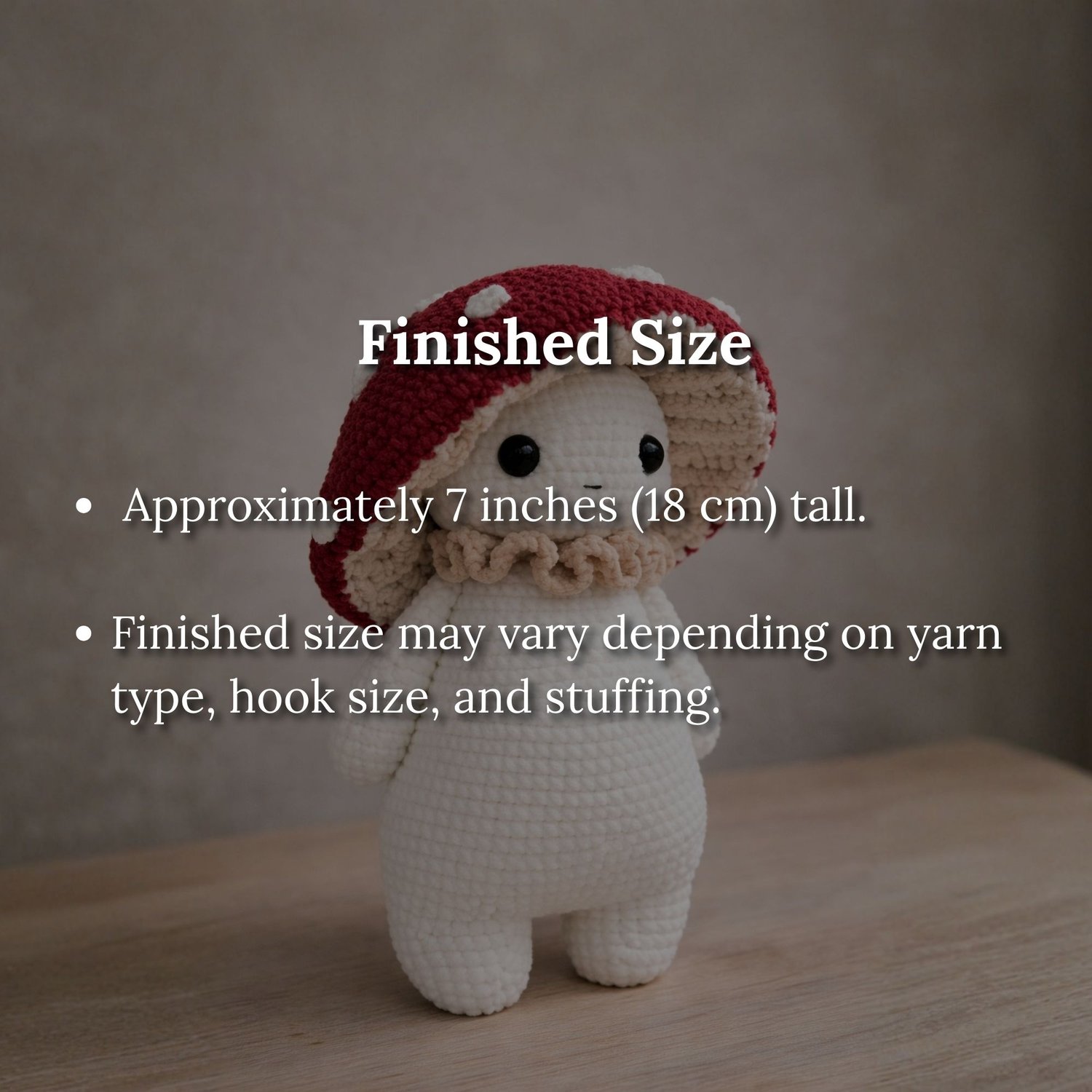 Viral Mushroom Guy Crochet Pattern