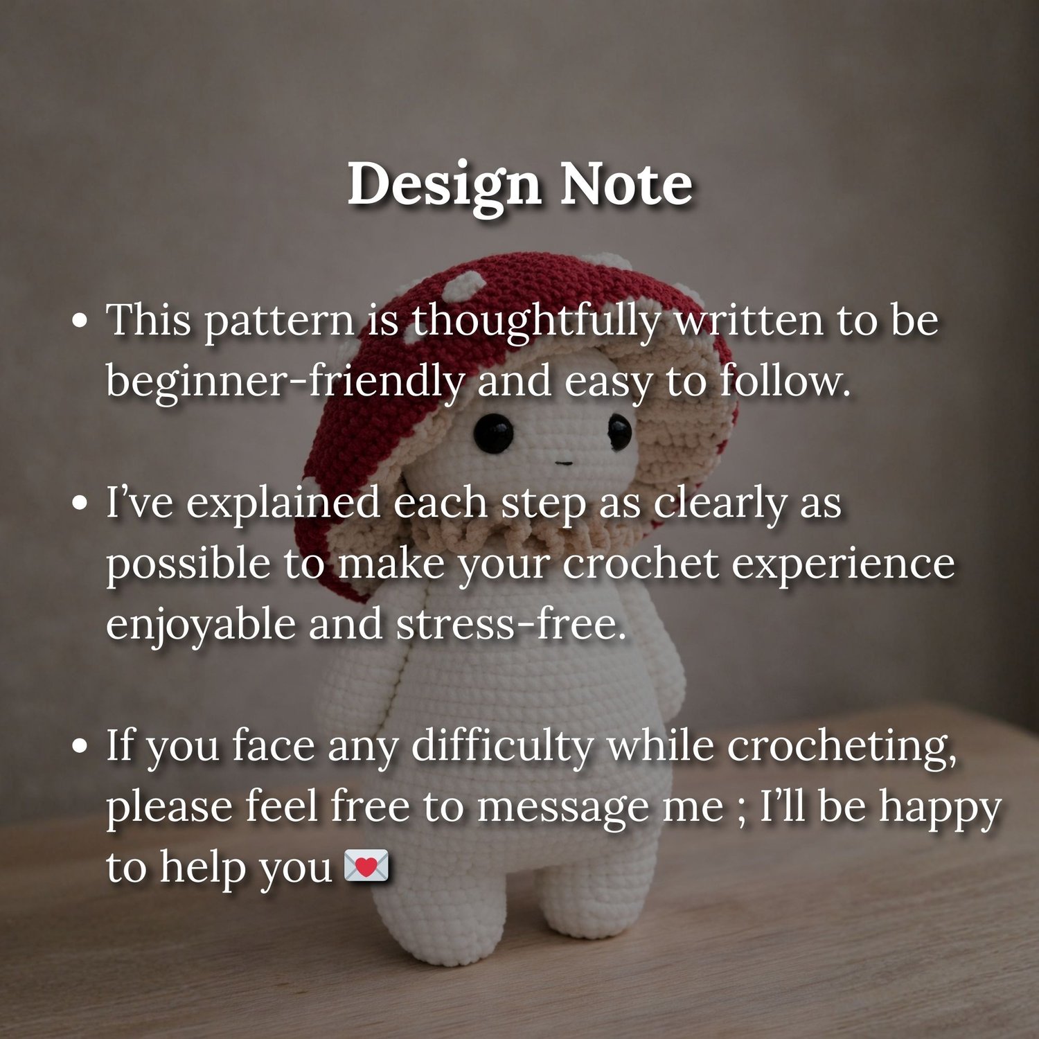 Viral Mushroom Guy Crochet Pattern