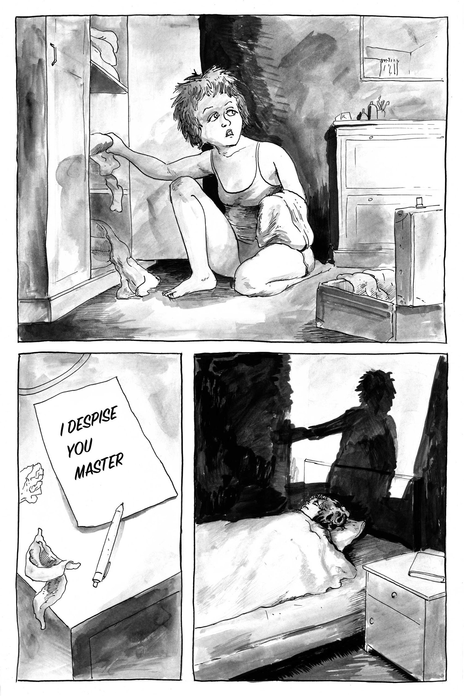 chickenmaster comic an estonian comic made with ink and dip pen