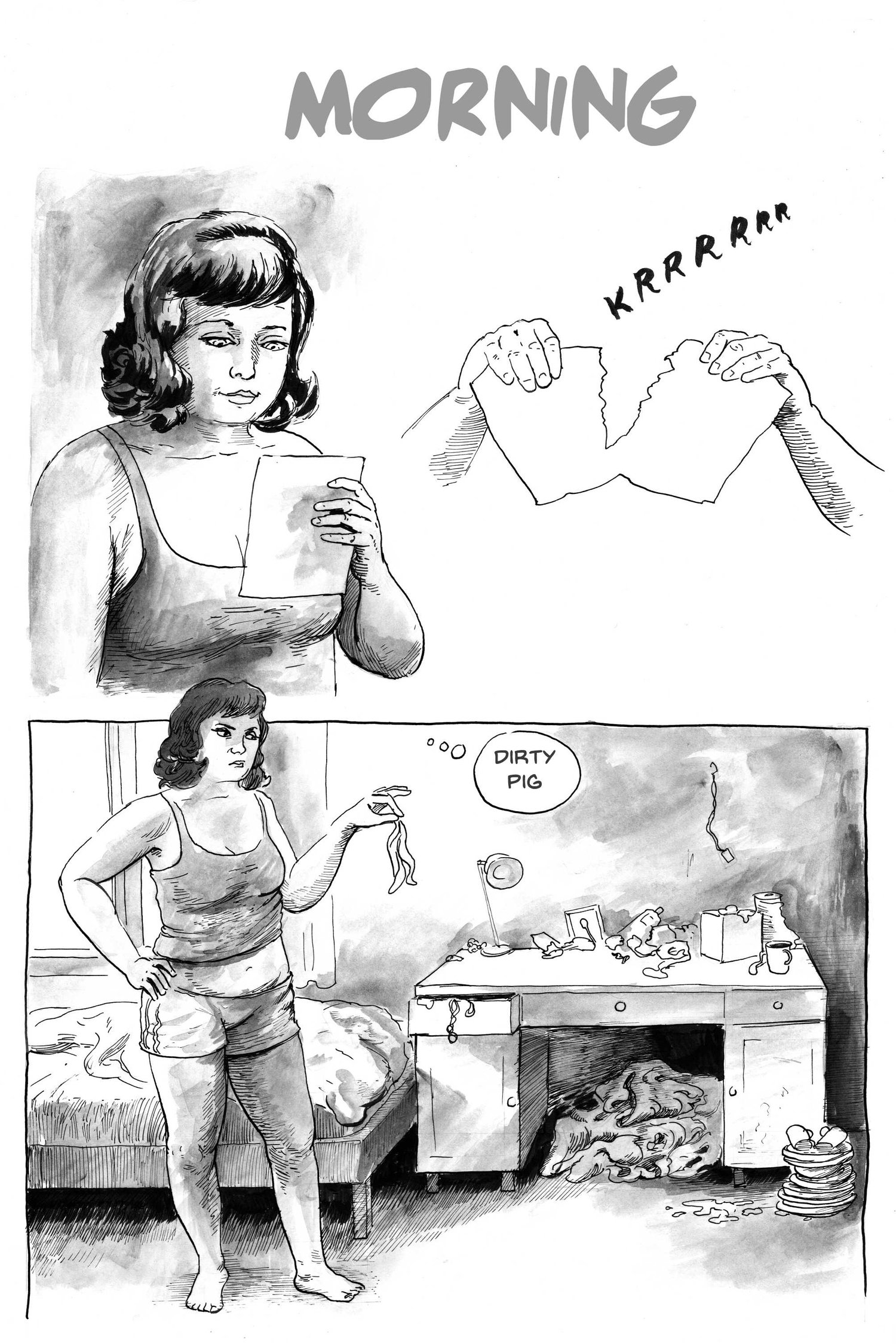 chickenmaster comic an estonian comic made with ink and dip pen