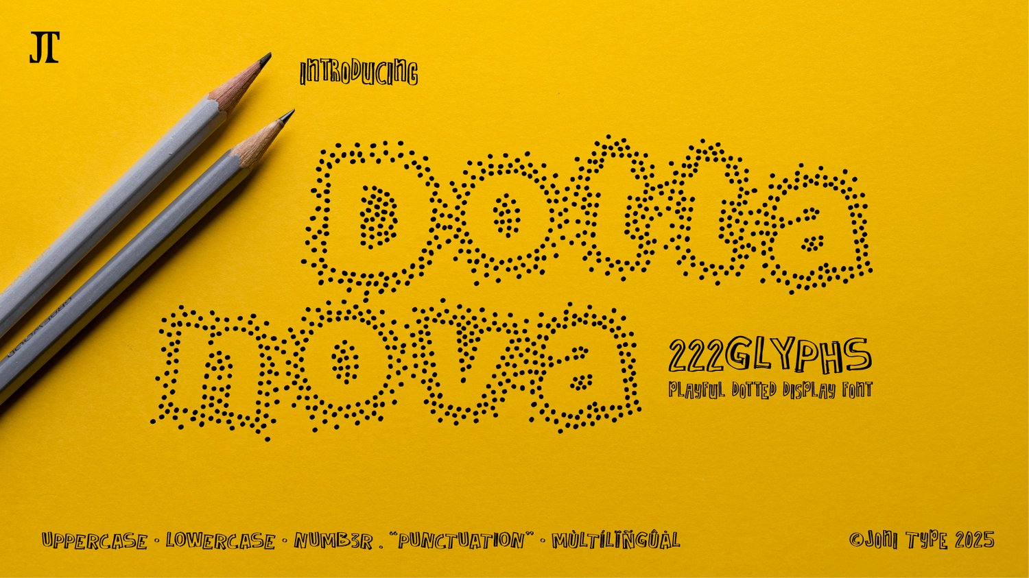 dottanova - dotted display font