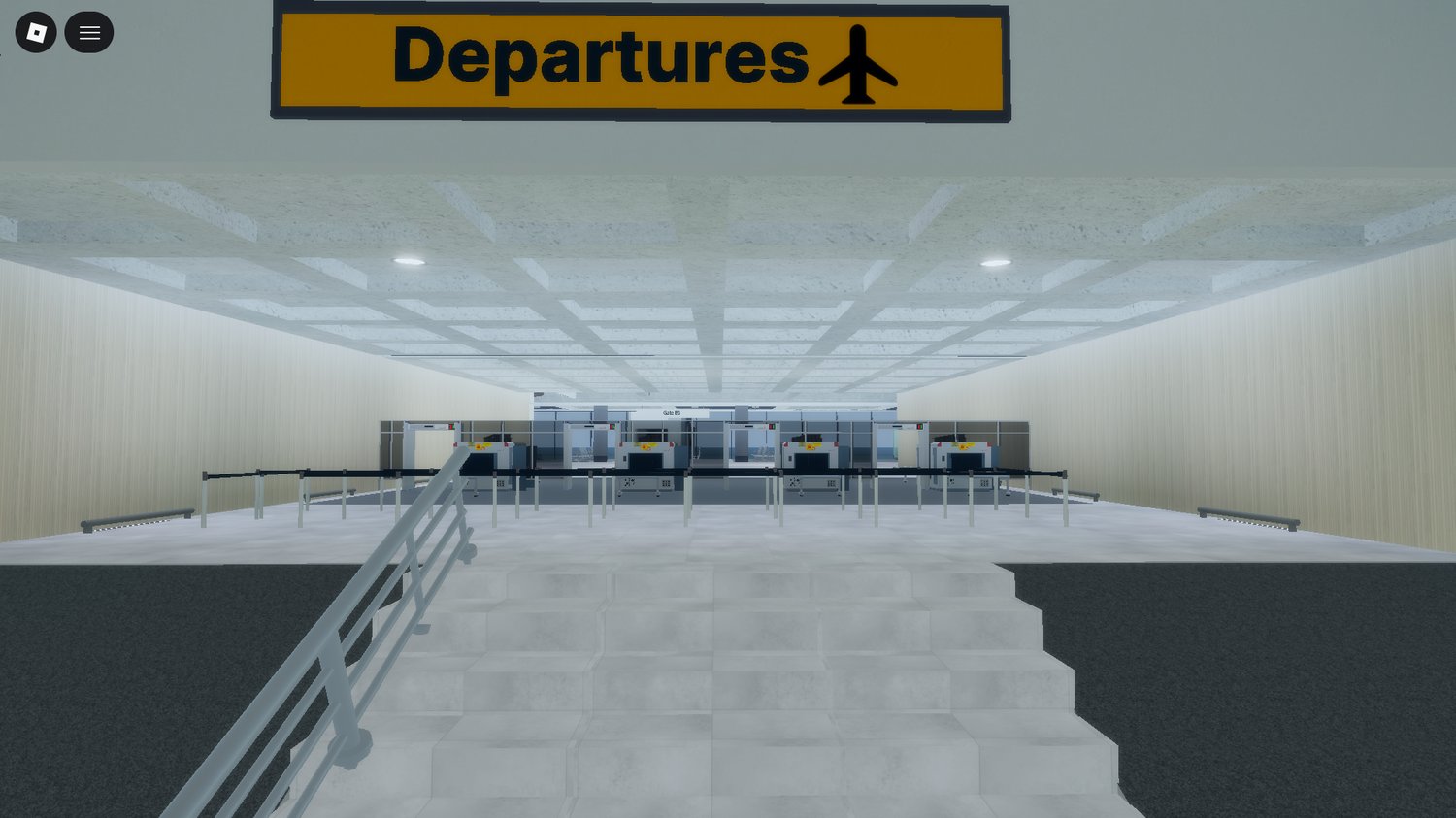 Ontario International Airport terminal Roblox map