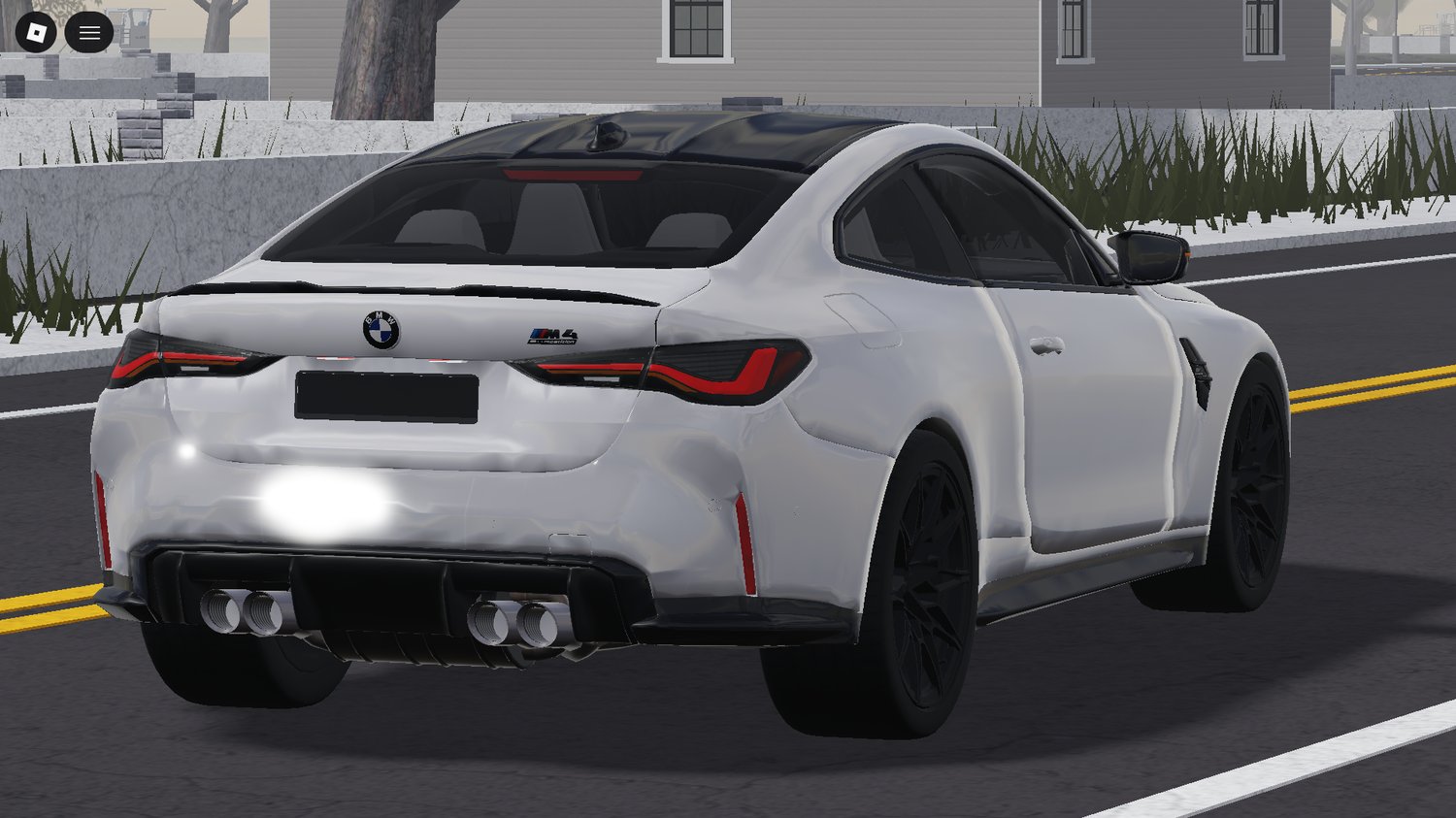 Detailed BMW M4 G82 sports car Roblox asset