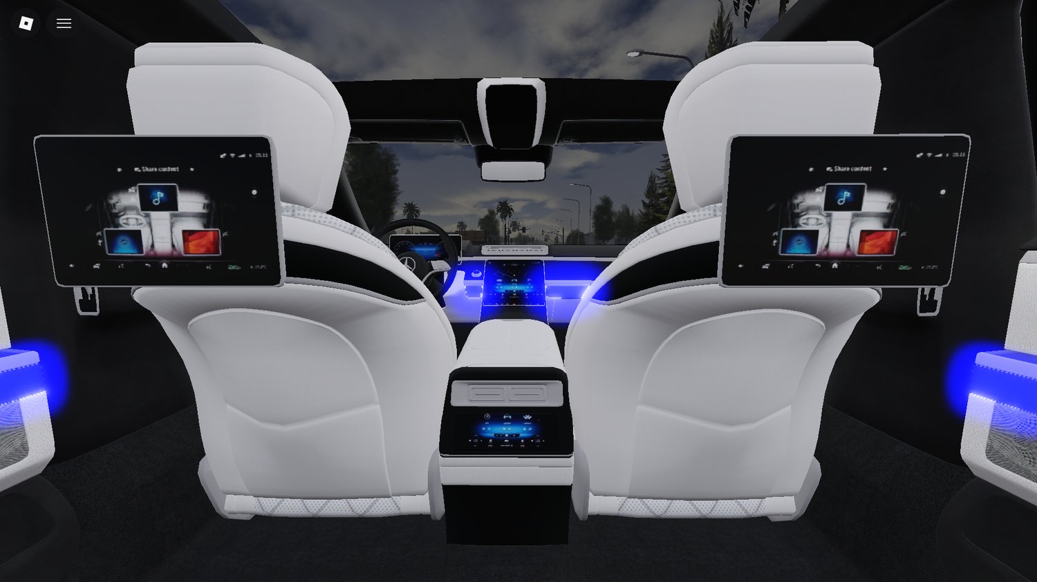 Roblox Mercedes S500 2021 realistic driving vehicle