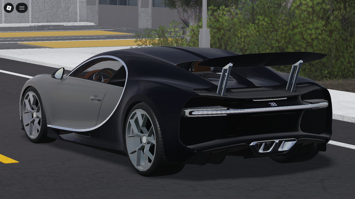 Roblox Bugatti Chiron luxury supercar