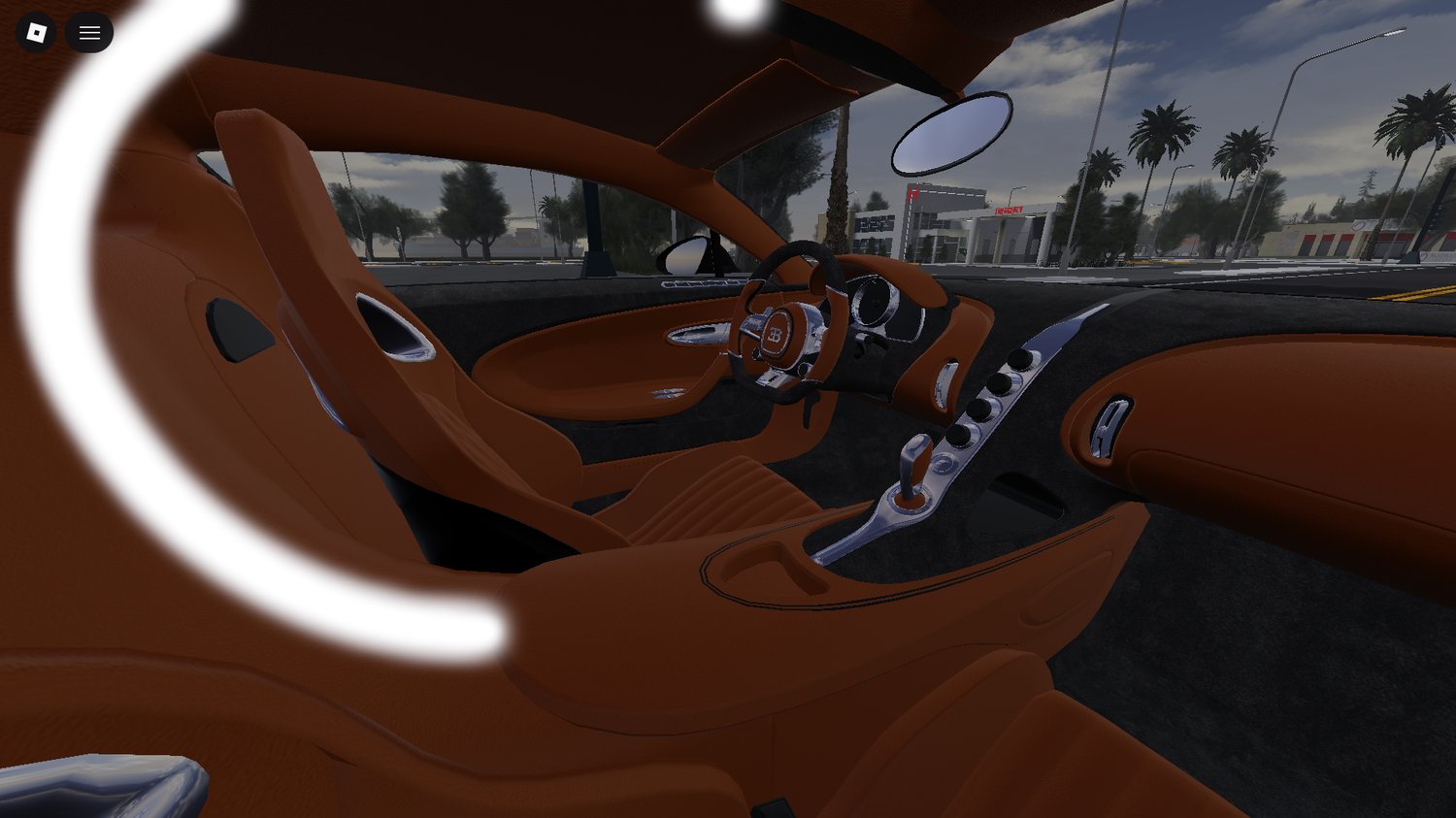 Bugatti Chiron hypercar Roblox vehicle model