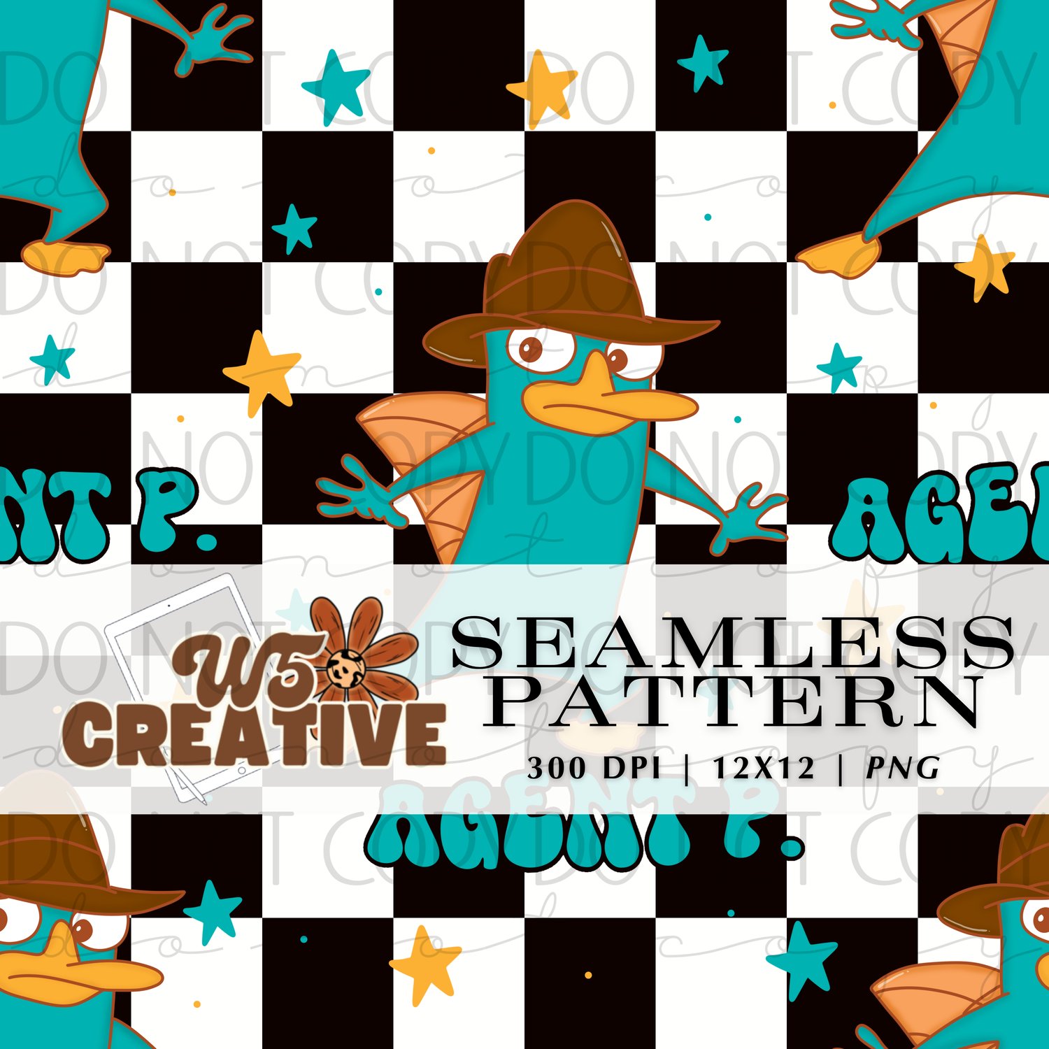 Agent P Hex Code Agent P Black Checker Seamless - Payhip
