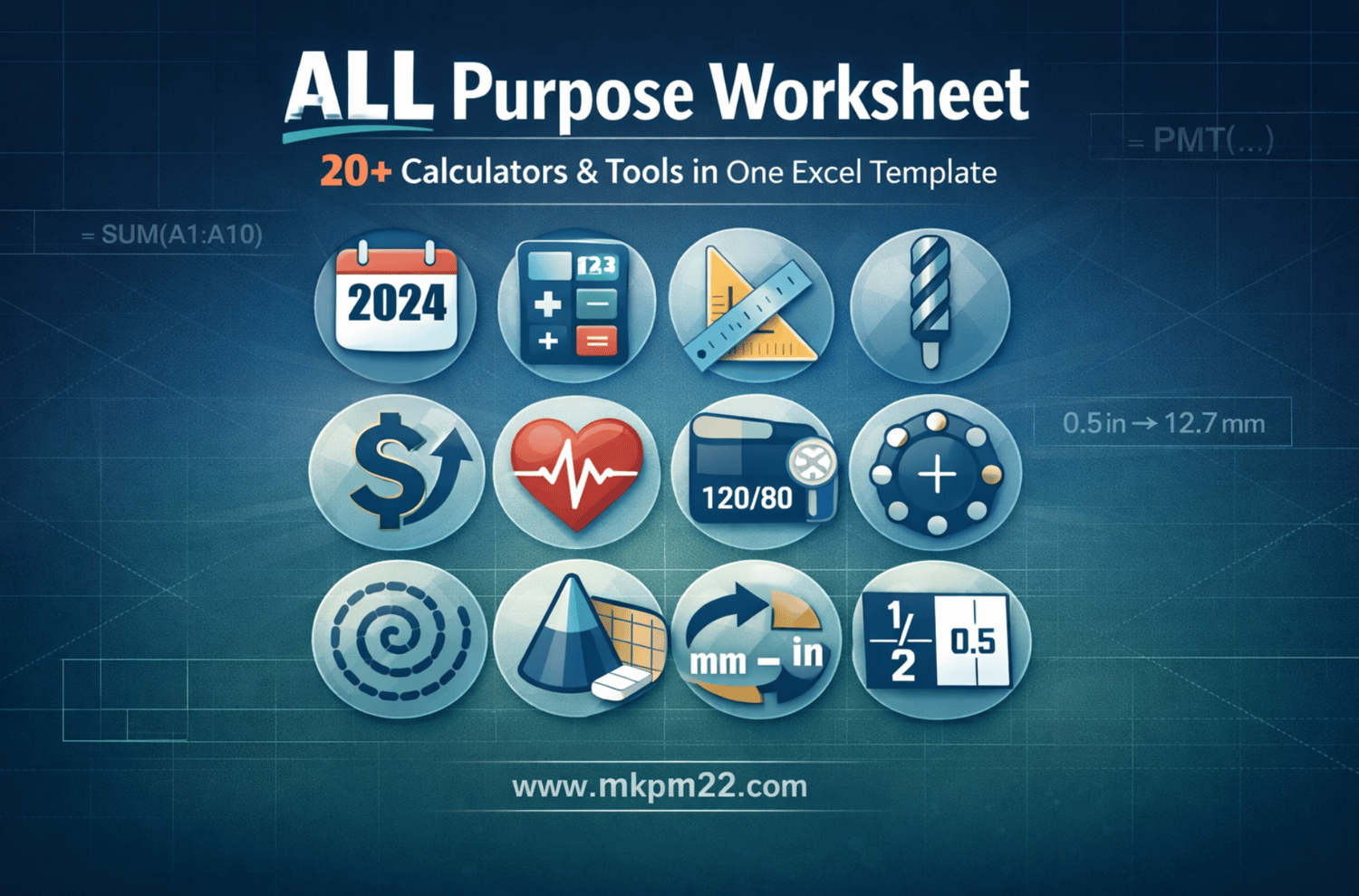 The Ultimate All-in-One Excel Template: 20 Powerful Tools in One ...
