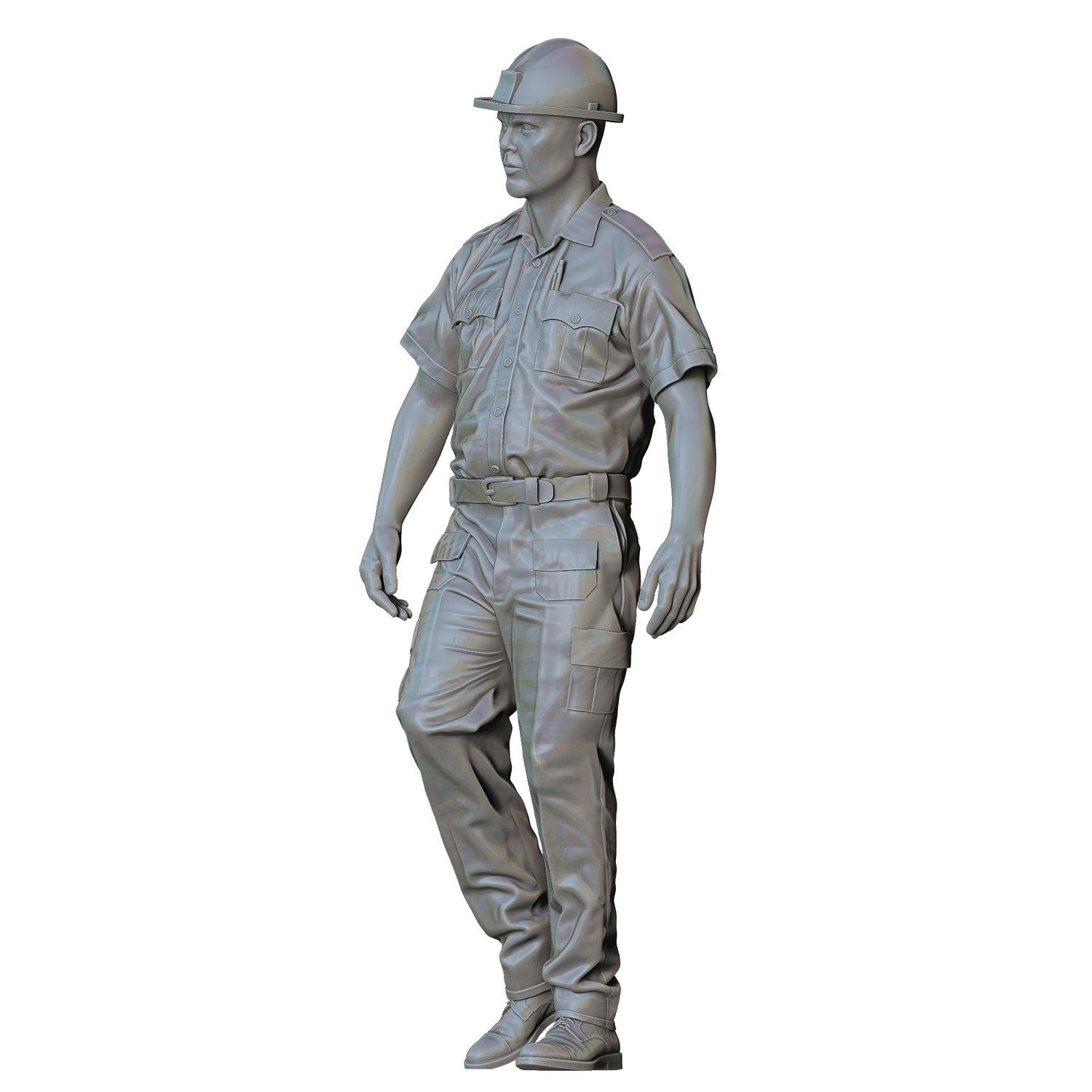 3DP miniatures, N3 Police Officer