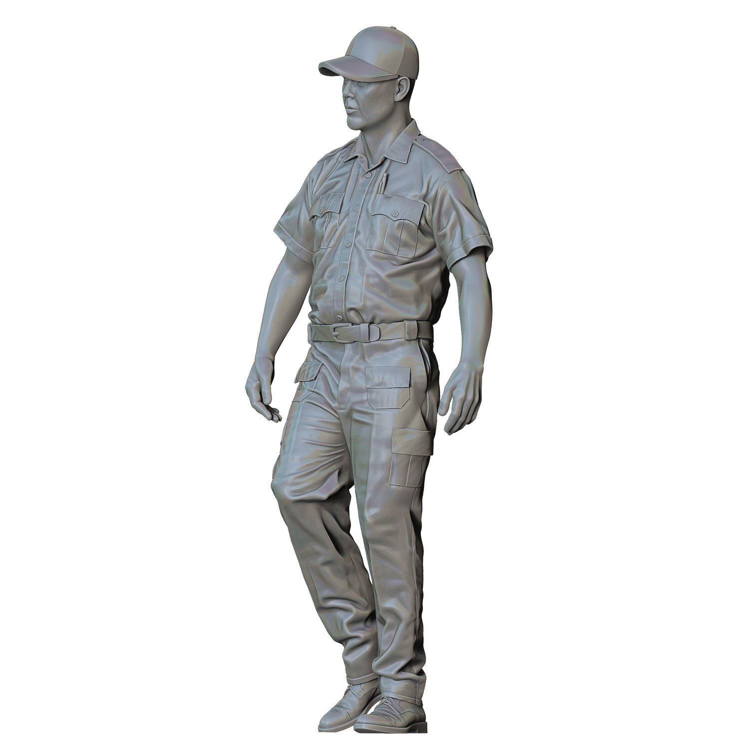 3DP miniatures, N3 Police Officer