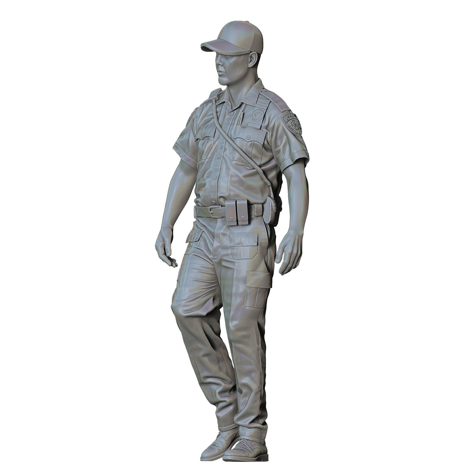 3DP miniatures, N3 Police Officer