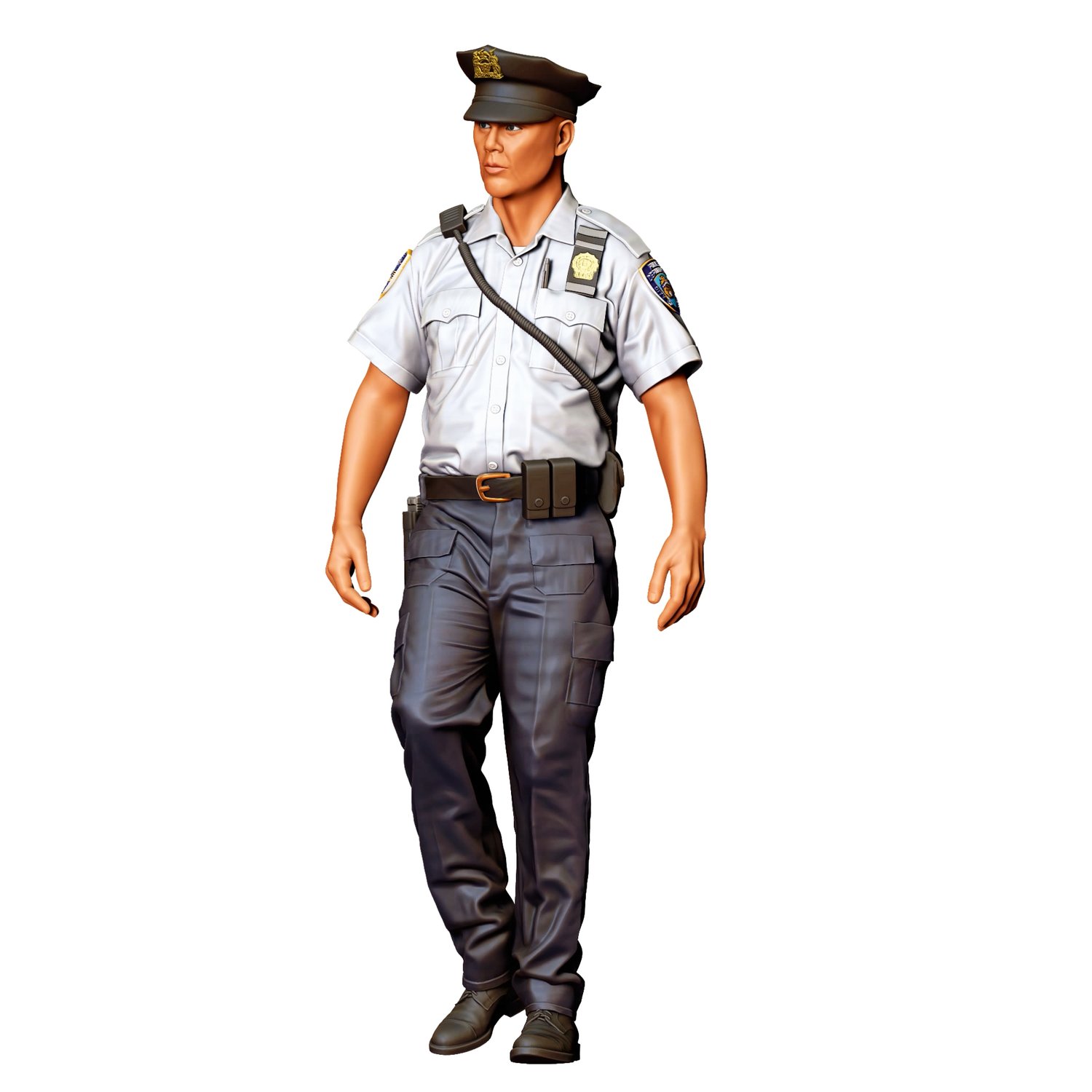 3DP miniatures, N3 Police Officer