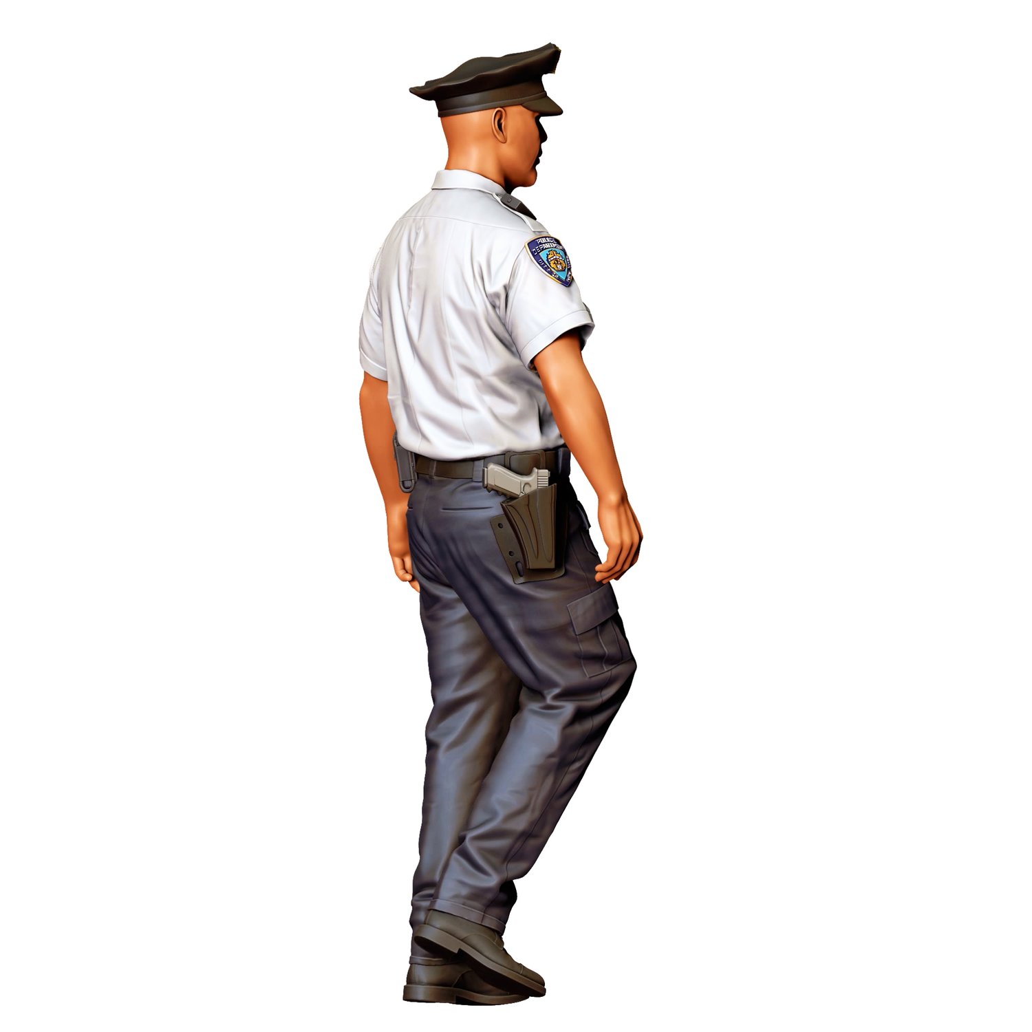 3DP miniatures, N3 Police Officer